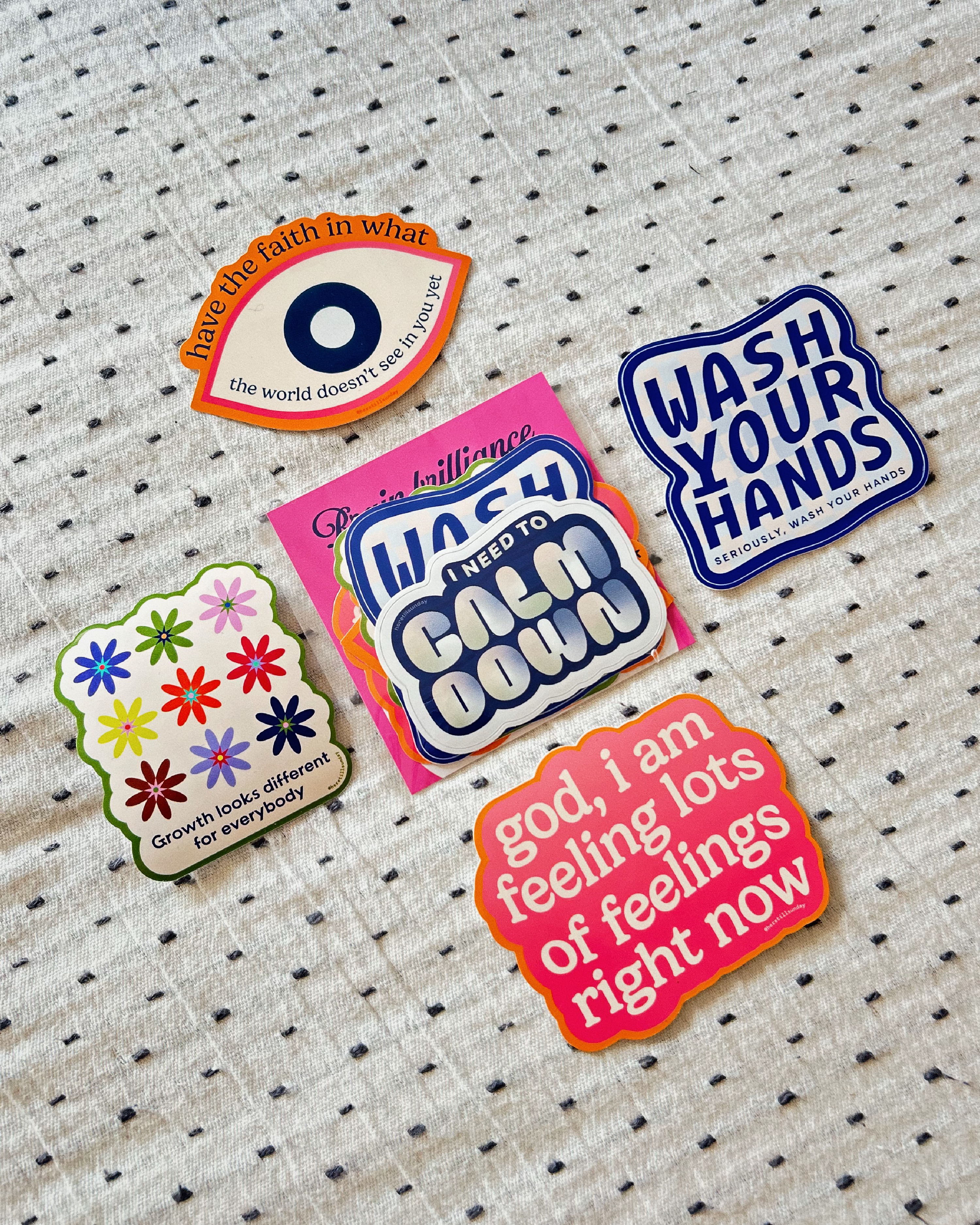 Brain Brilliance Sticker Set