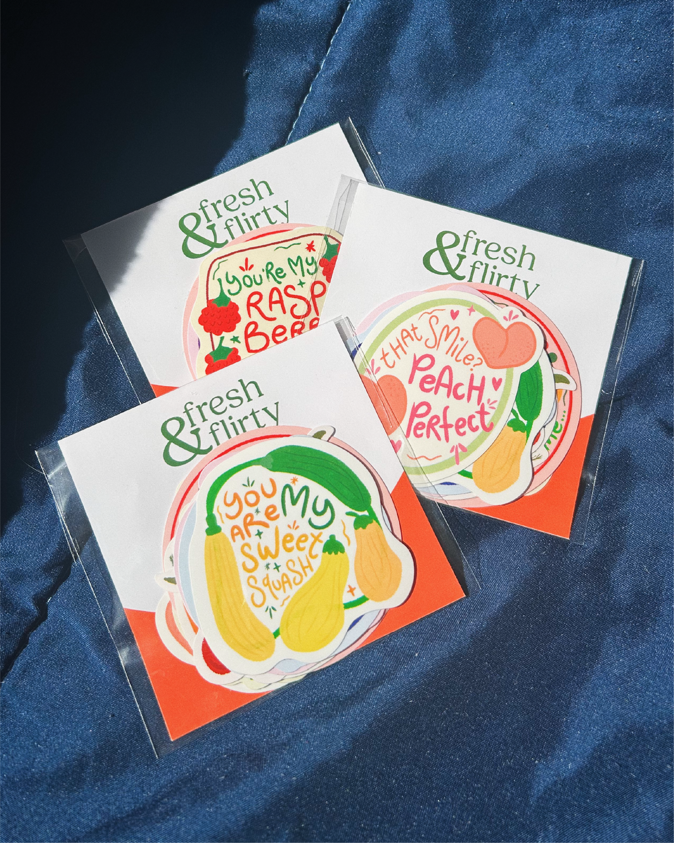 Fresh & Flirty Sticker Set