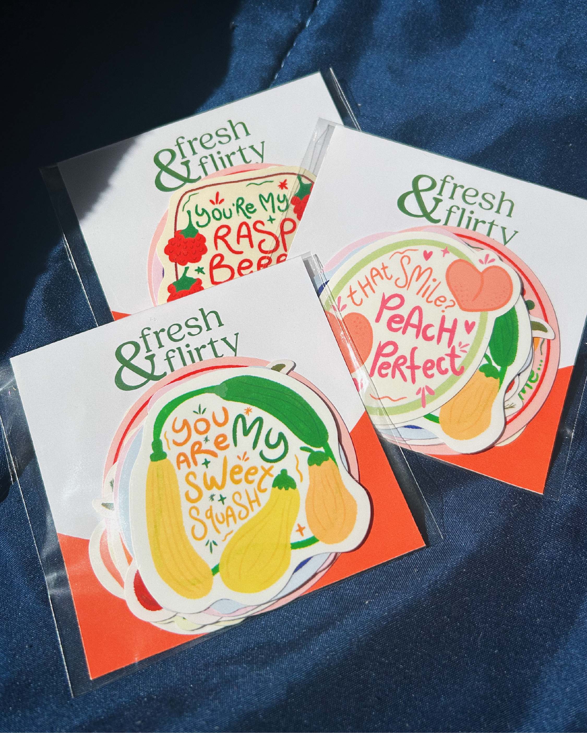Fresh & Flirty Sticker Set