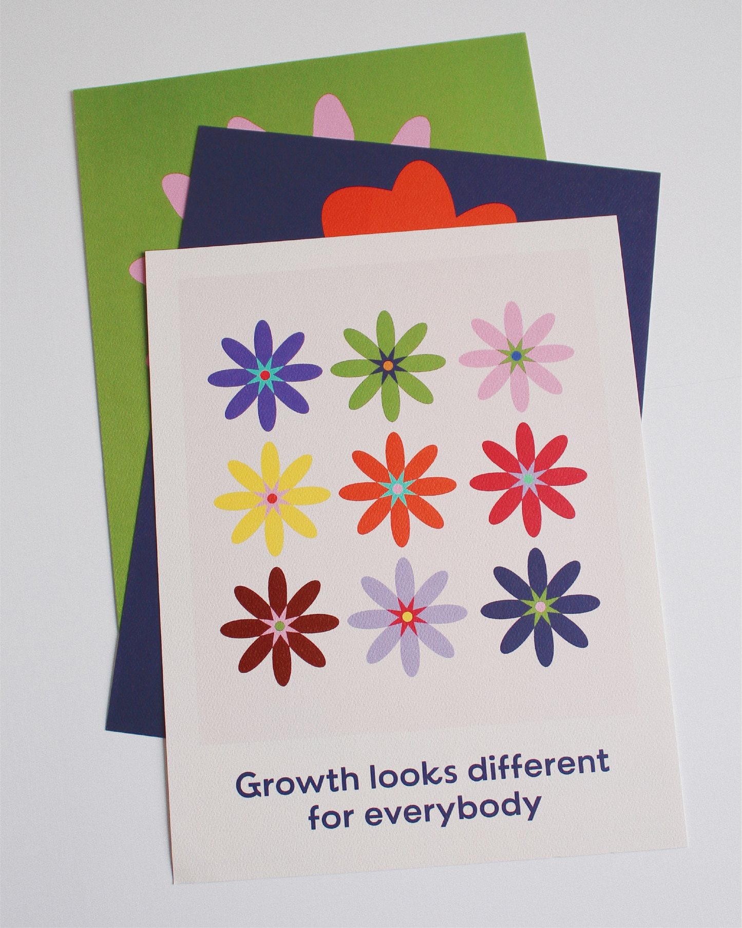 SET of 3 - The Growth Print