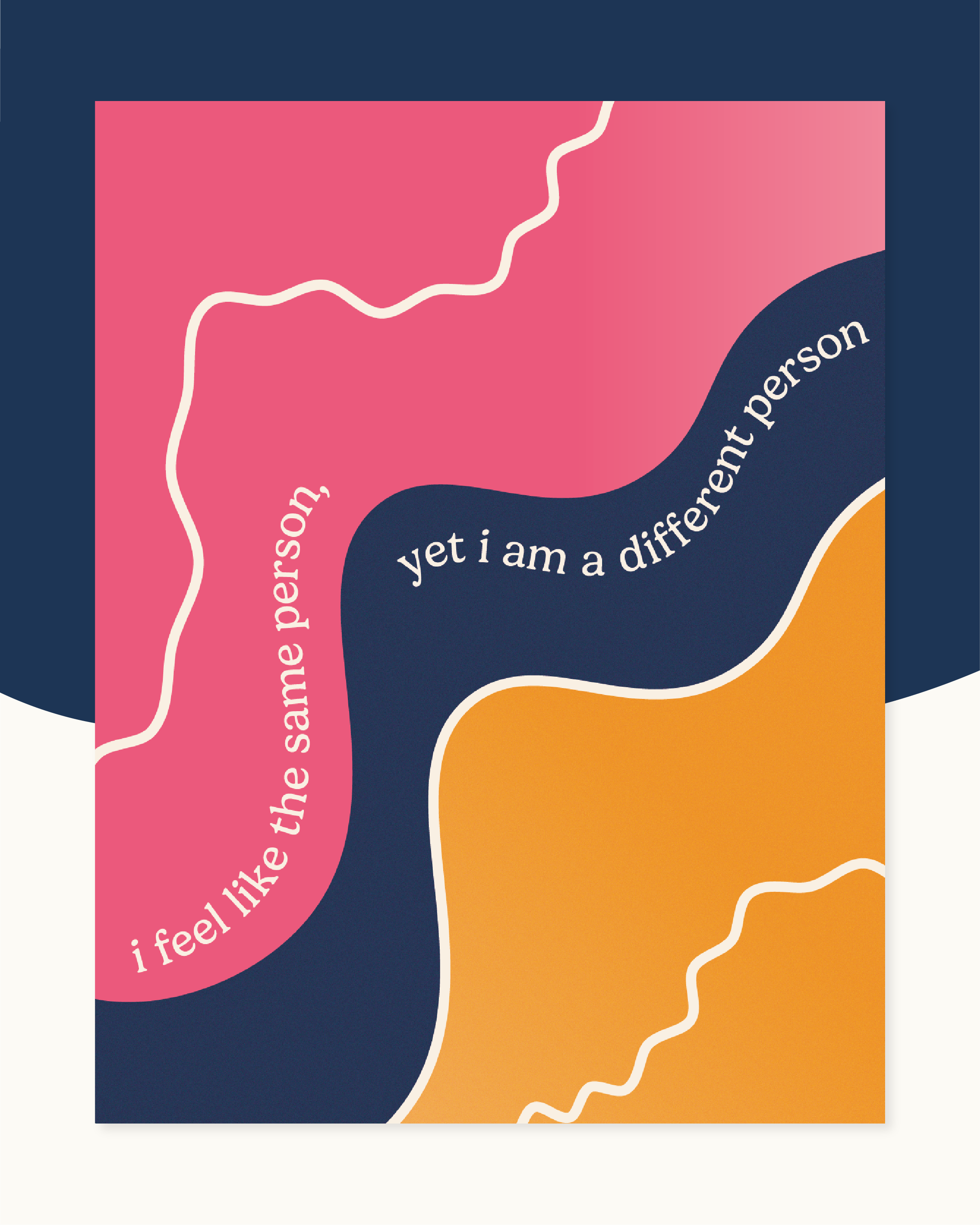 I Am the Same but Different Person