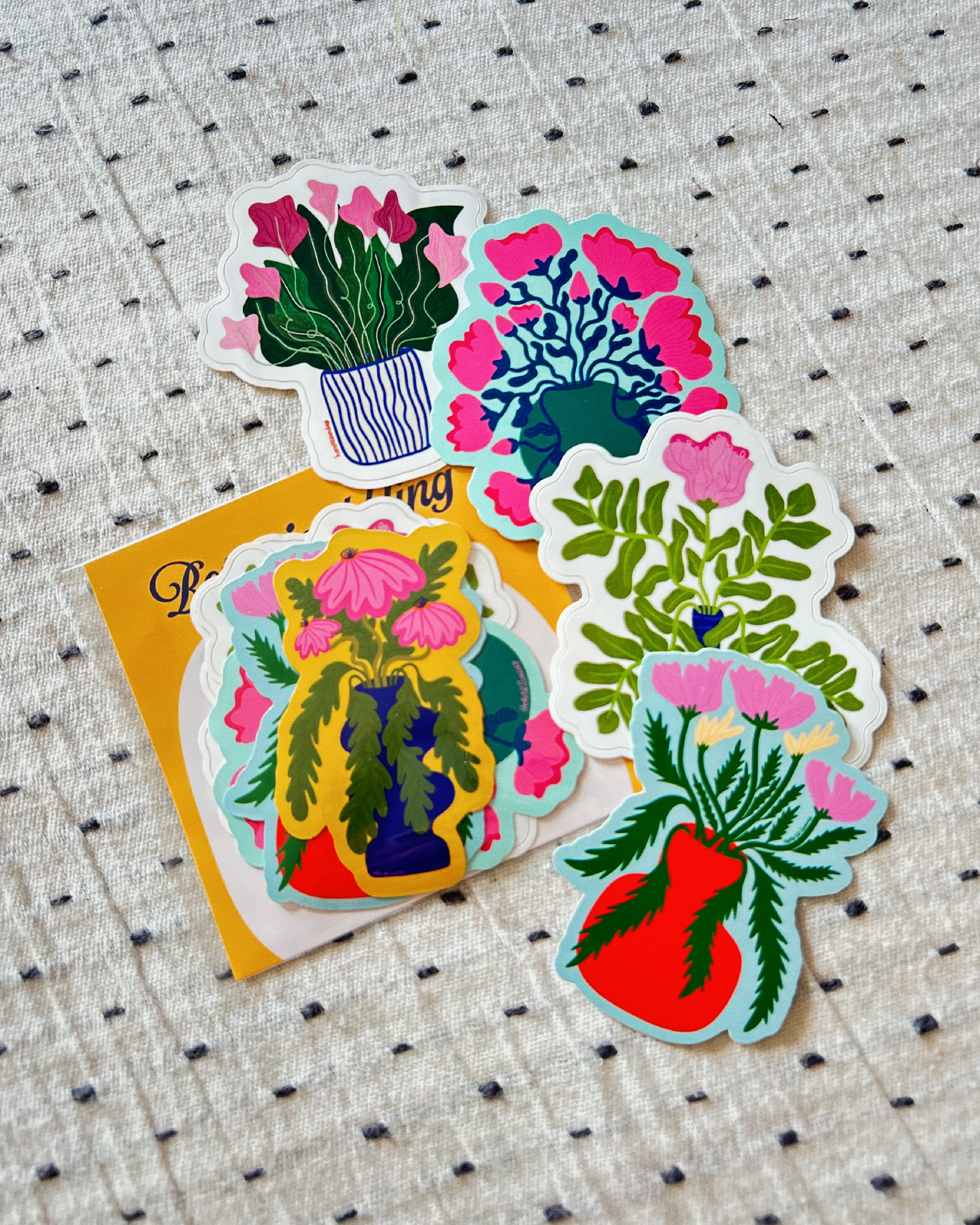 Botanical Bling Sticker Set