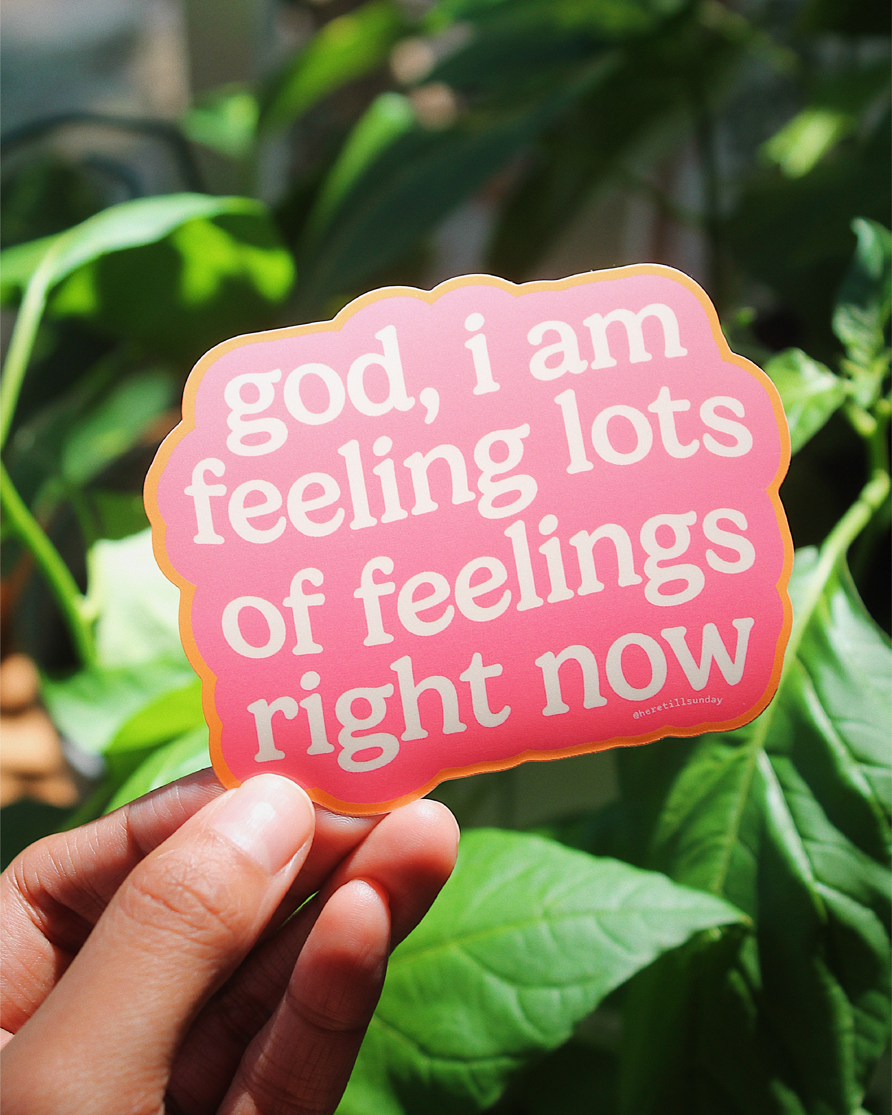 Have Lots of Feelings Sticker