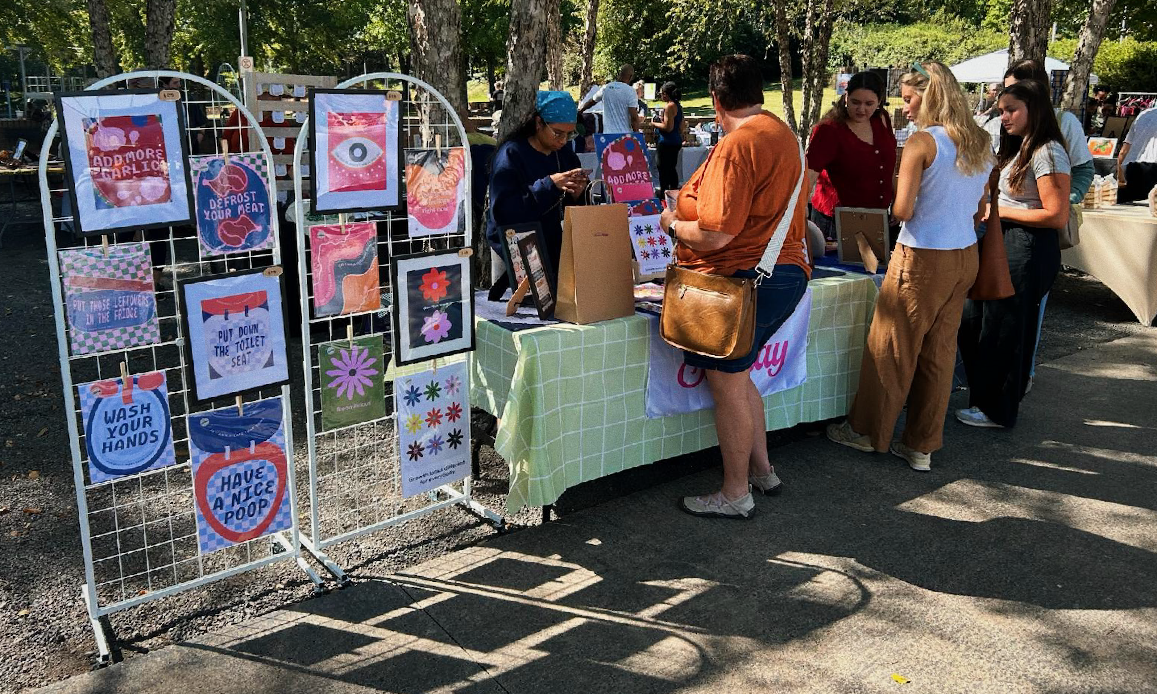 We Did Our First Market (and Survived!) ✨