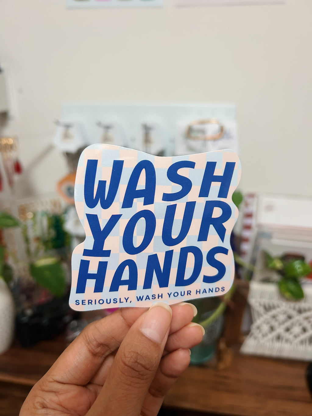 Wash Your Hands Sticker