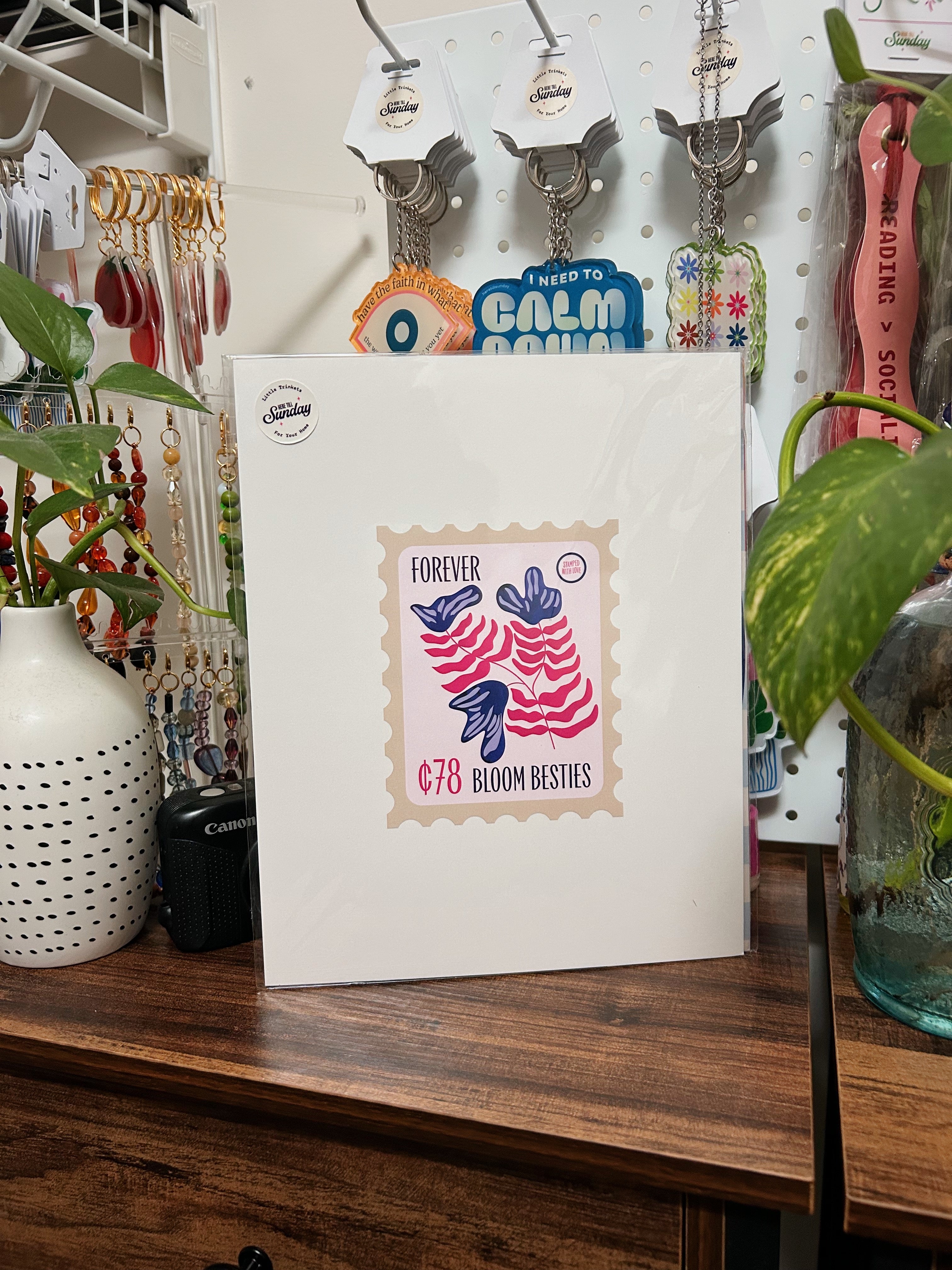 Forever Bloom Besties Art Print