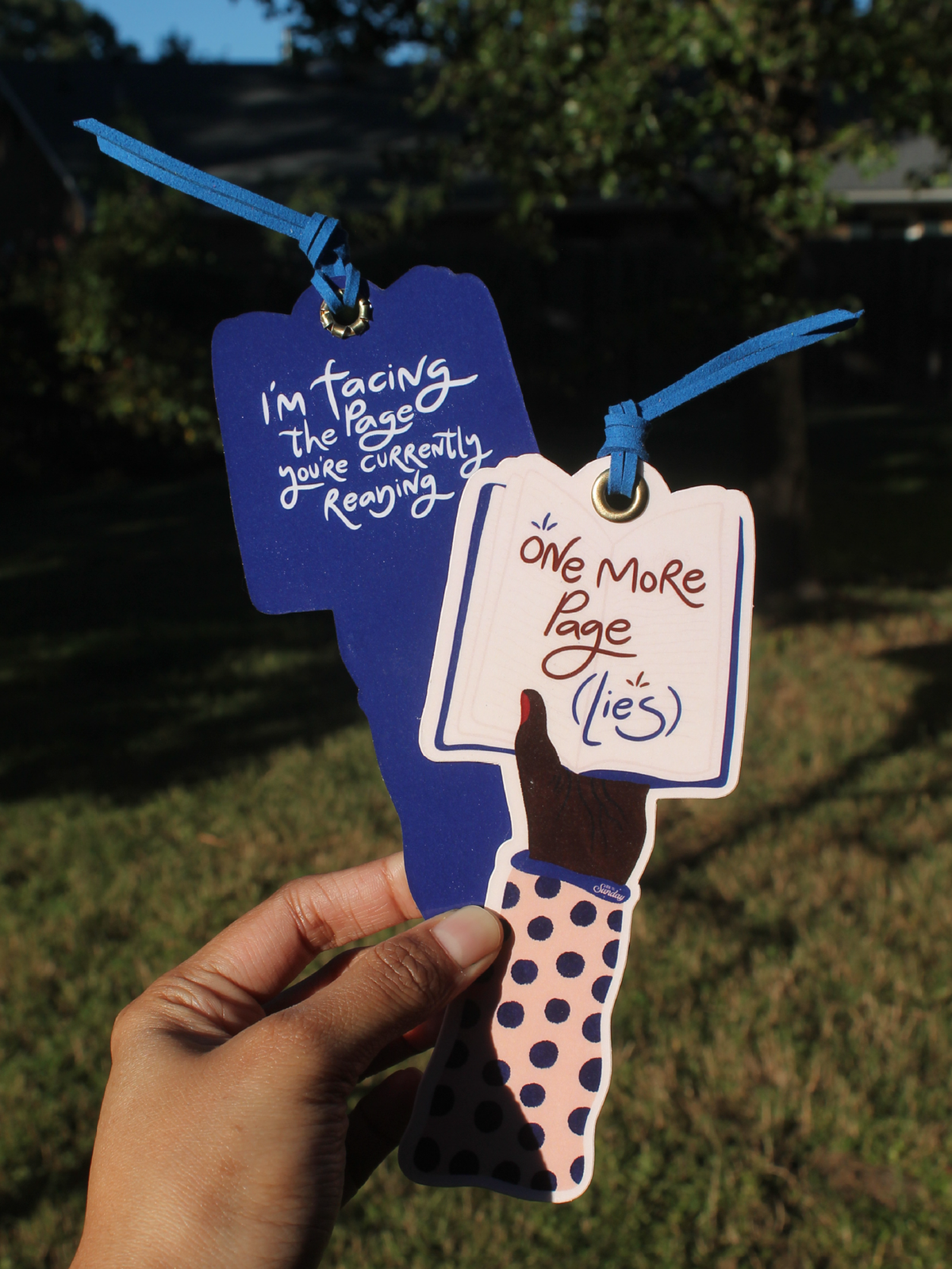 One More Page (Lies) Bookmark