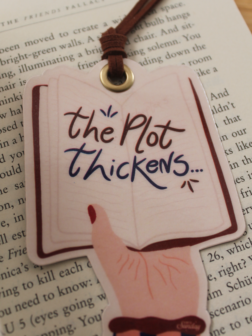 The Plot Thickens Bookmark