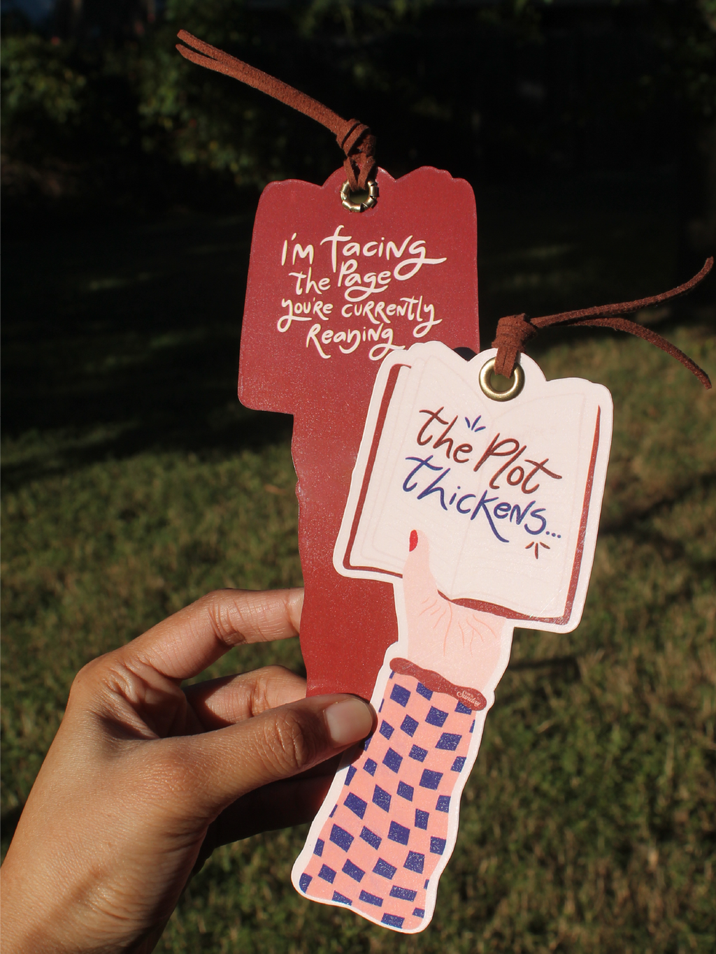 The Plot Thickens Bookmark