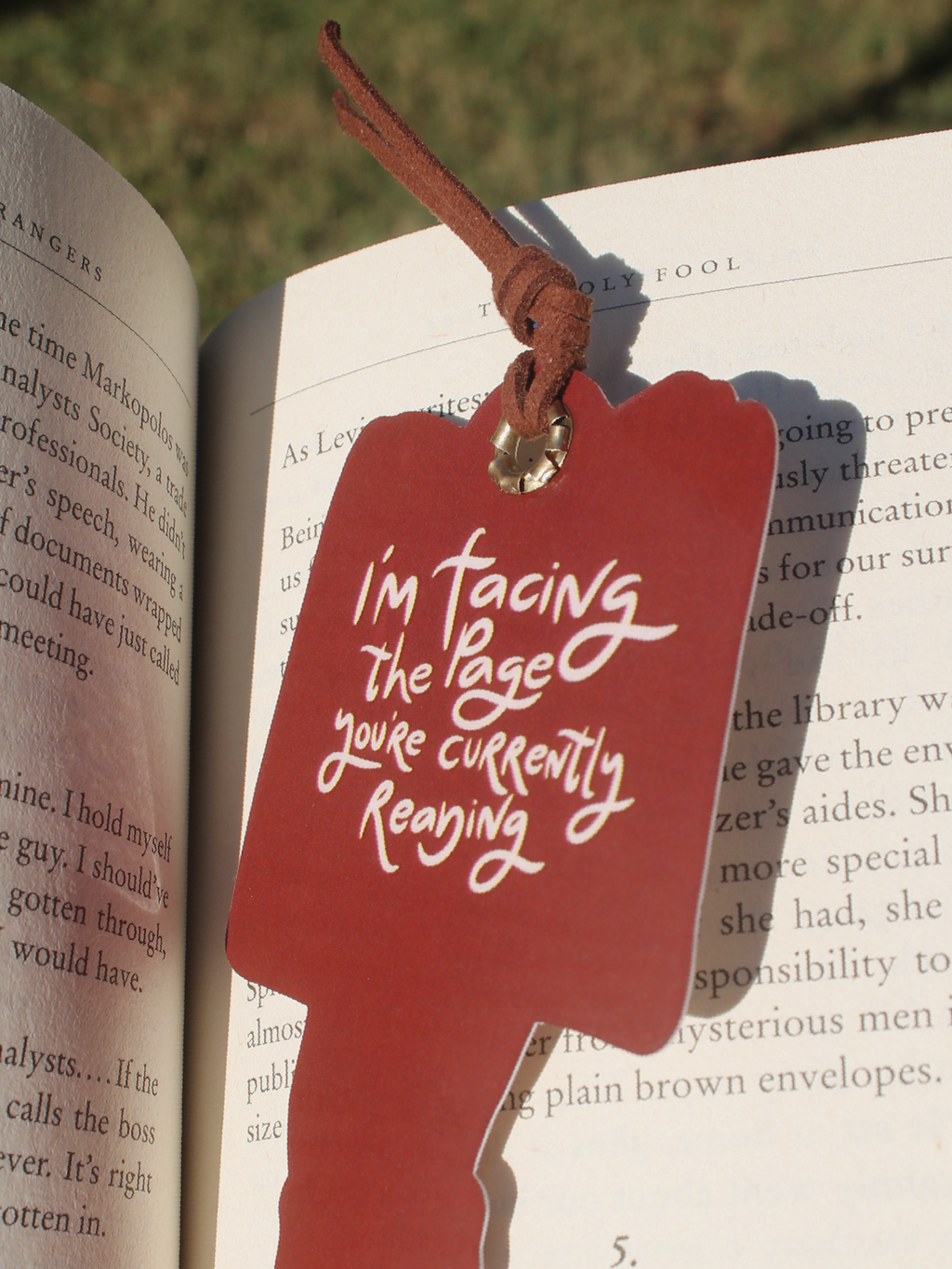The Plot Thickens Bookmark