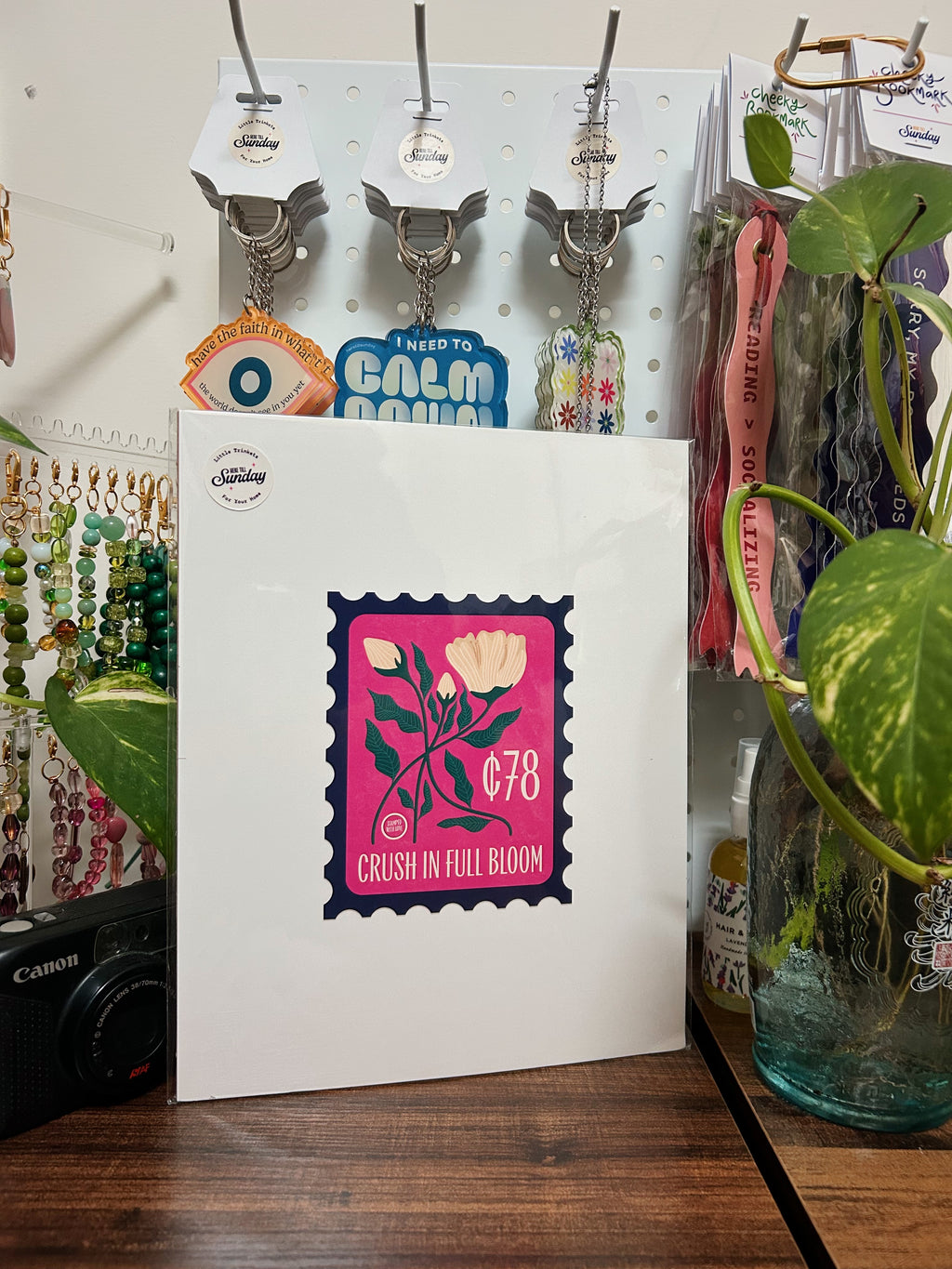 Crush in Full Bloom Art Print