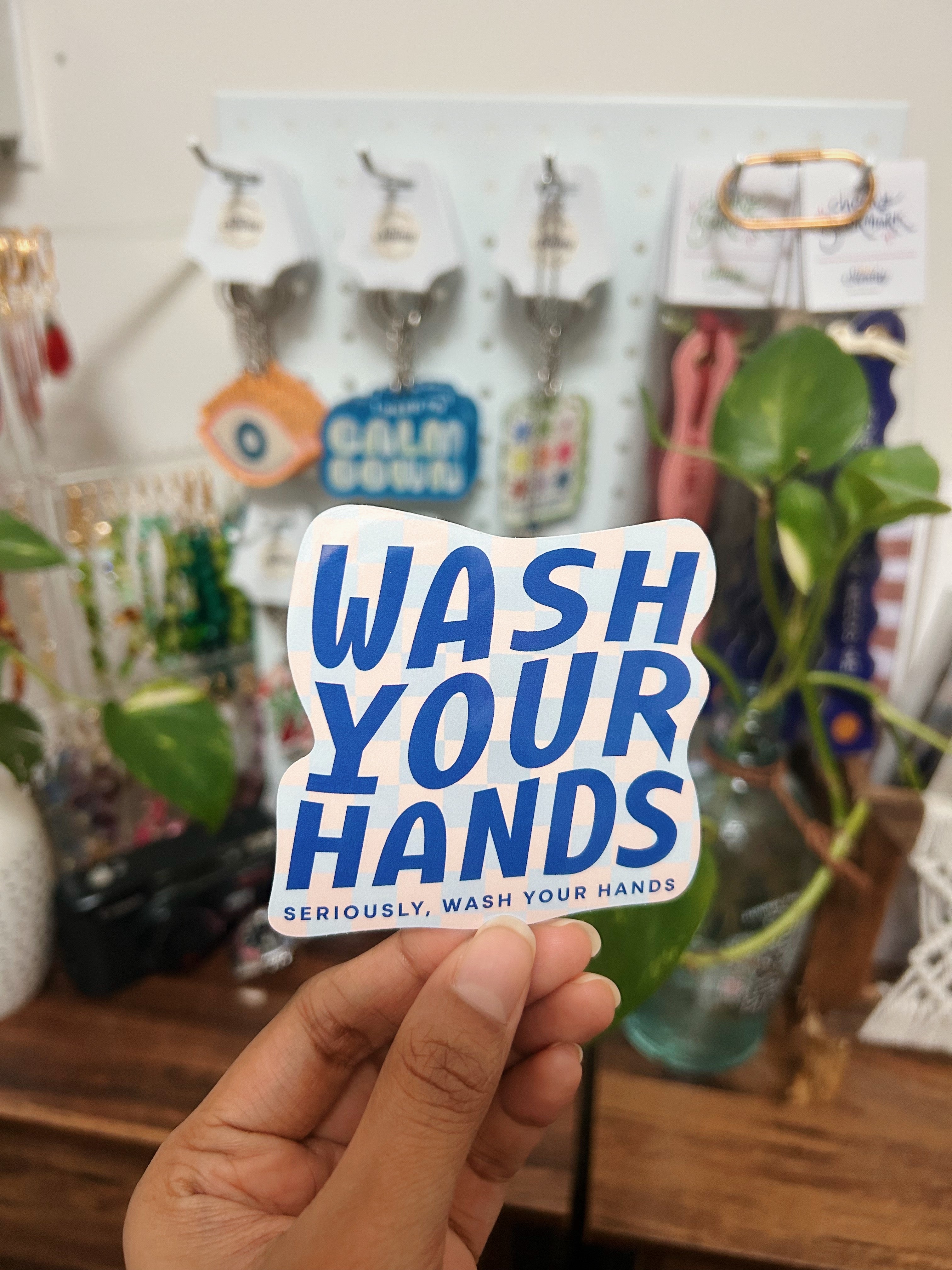Wash Your Hands Sticker