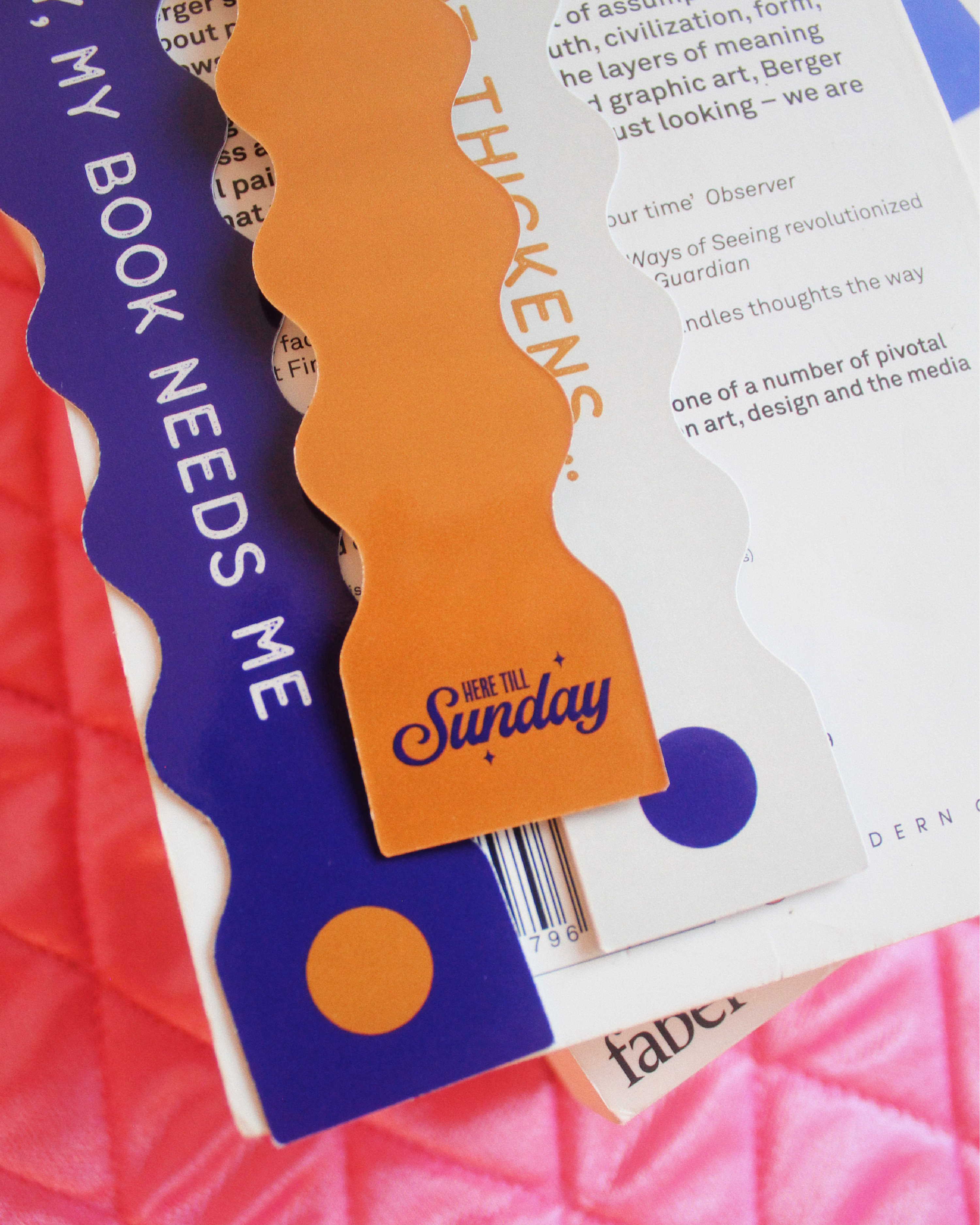 One More Page (Lies) Bookmark