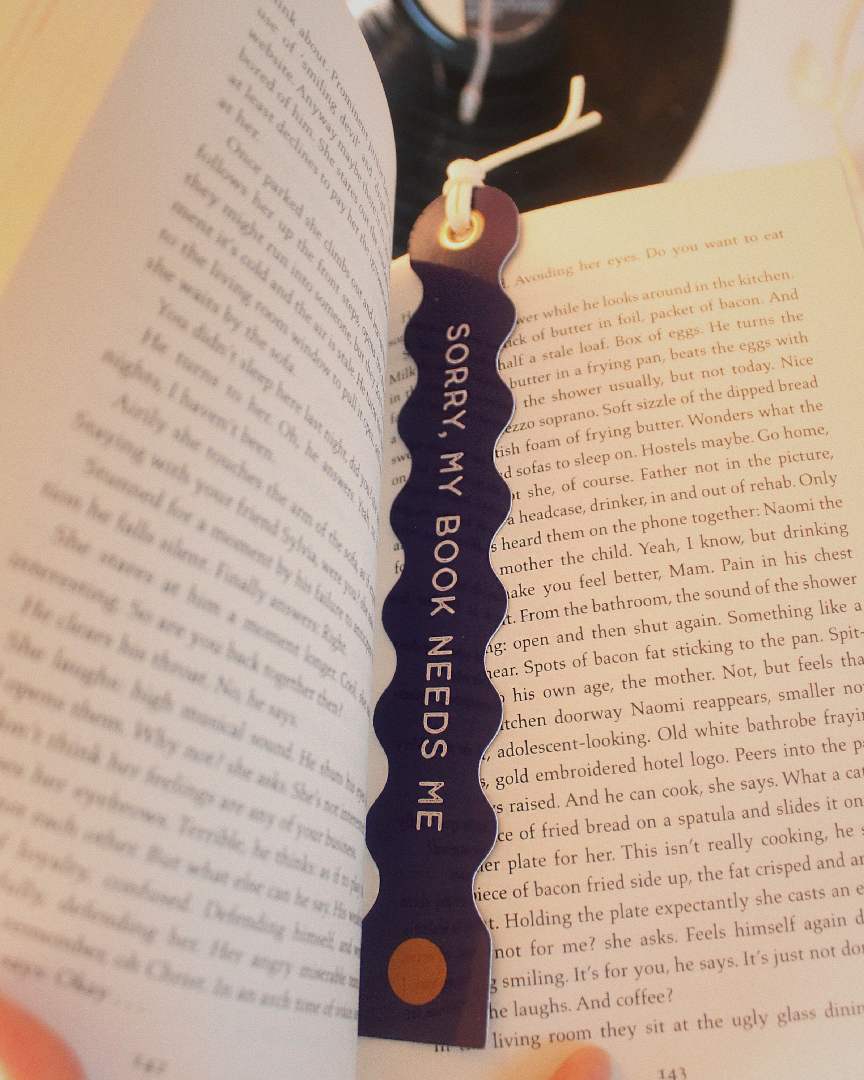 My Book Needs Me Bookmark