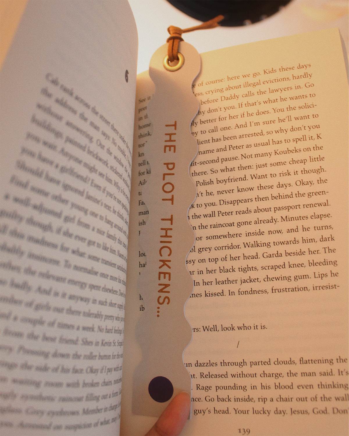 The Plot Thickens Bookmark