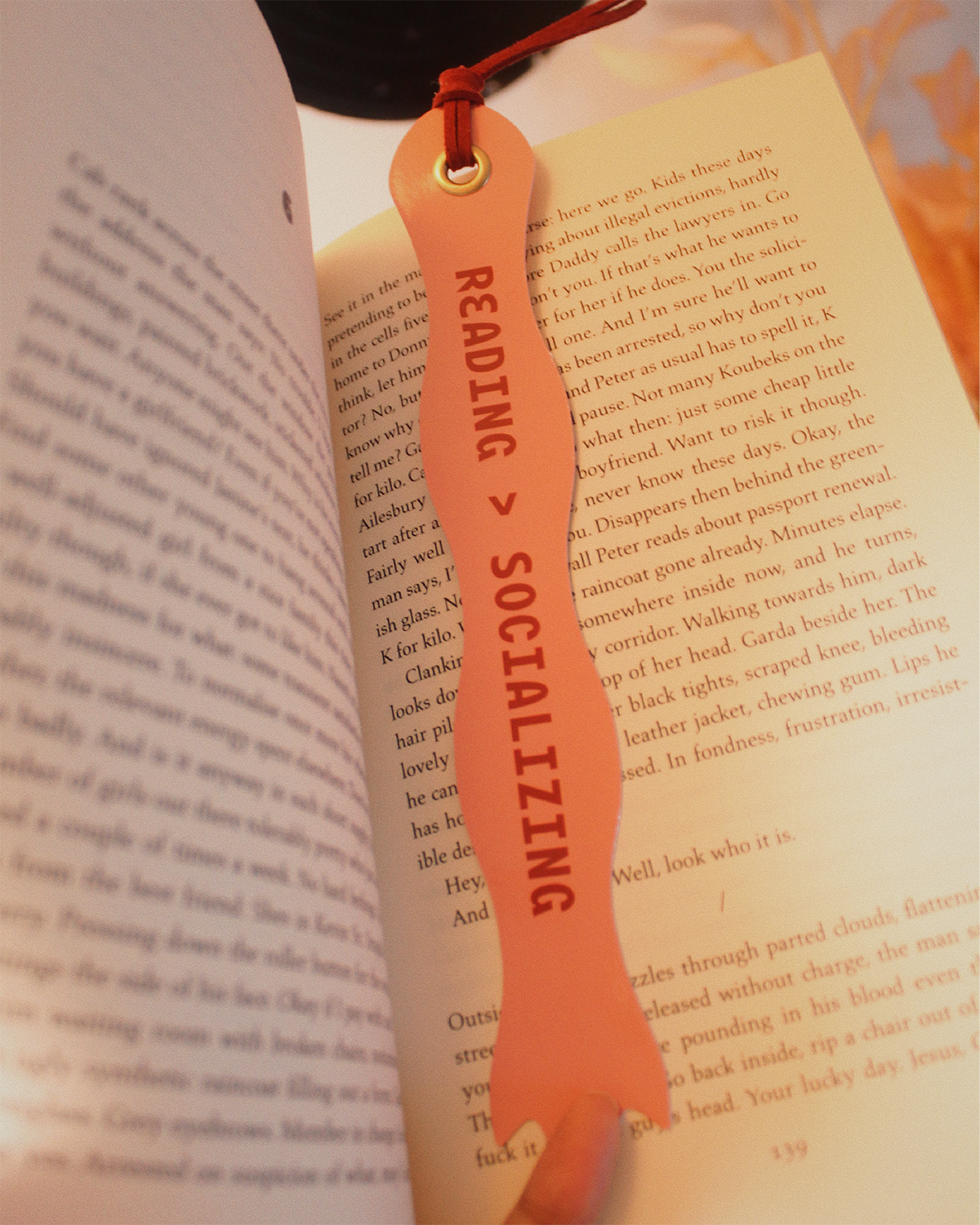 Reading > Socializing Bookmark