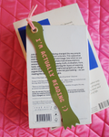 I Am Actually Reading Bookmark