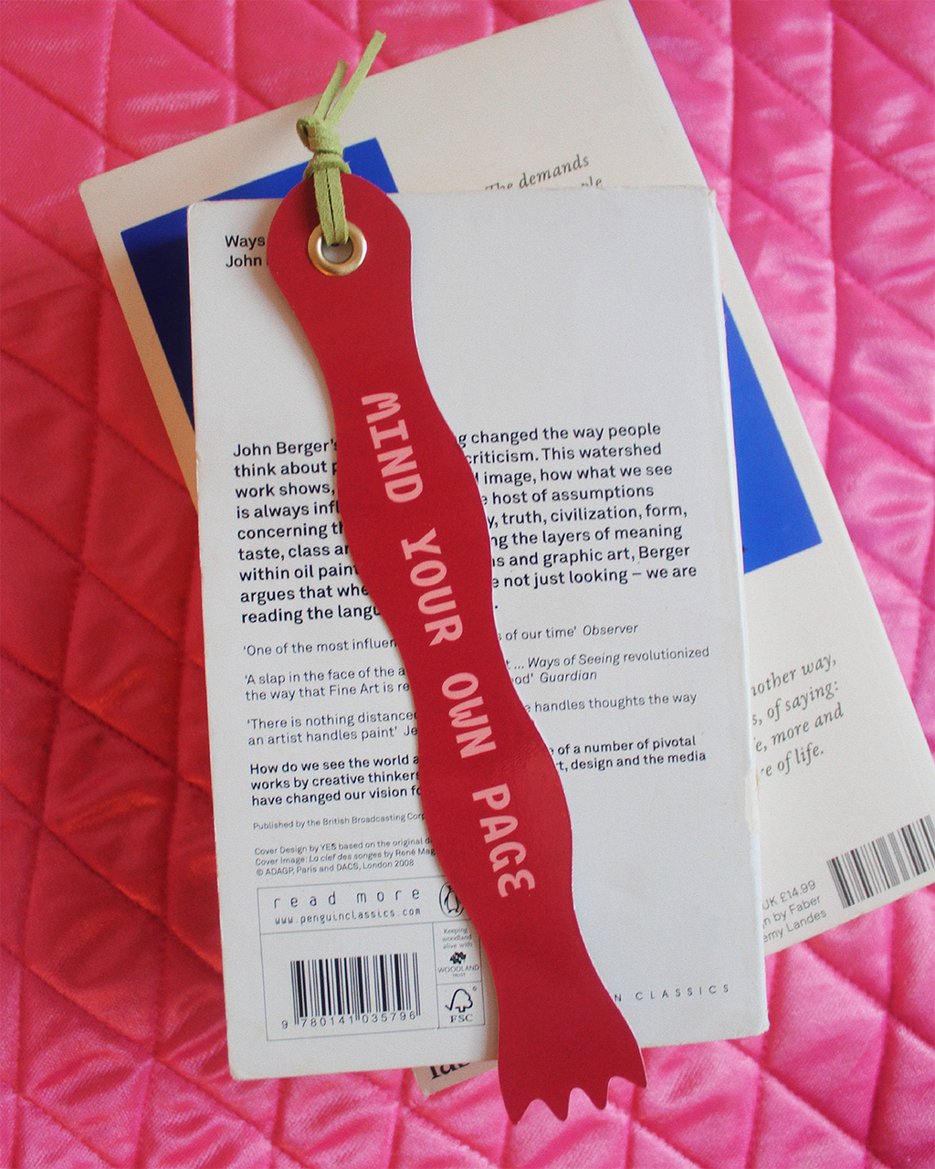 Mind Your Own Page Bookmark