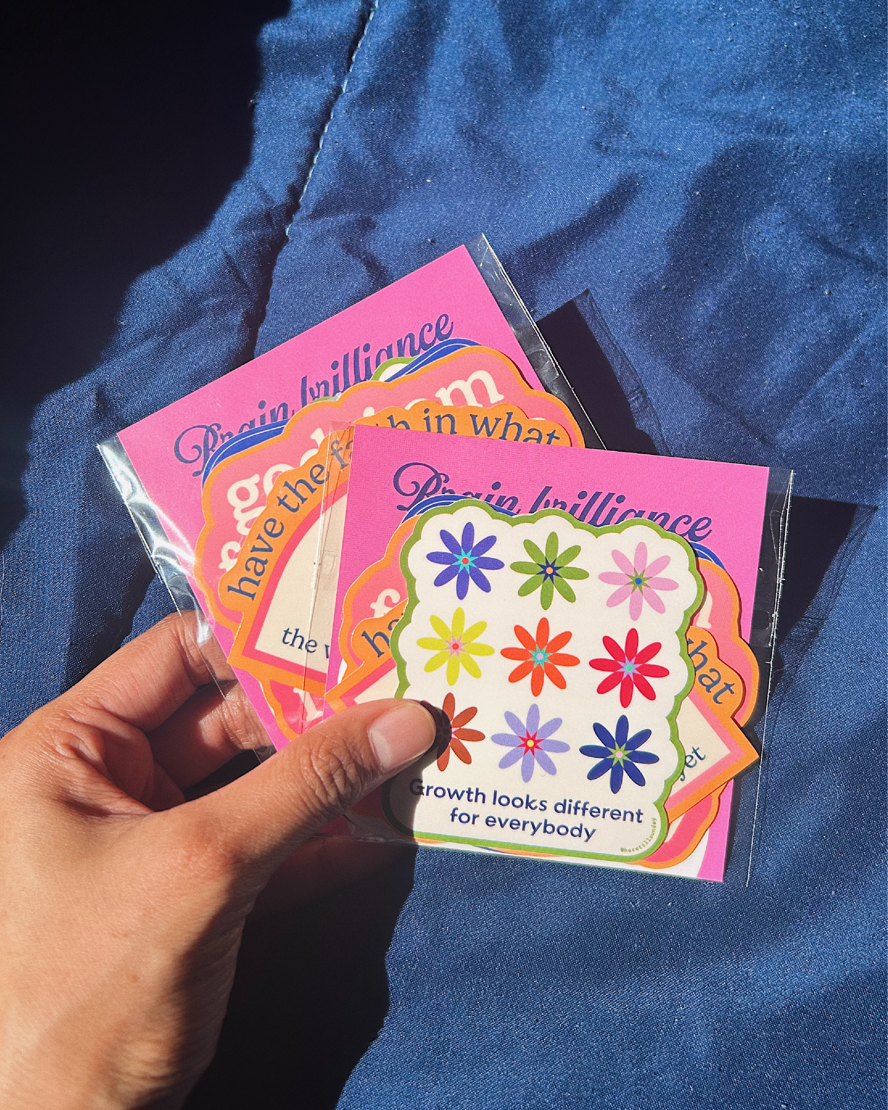 Brain Brilliance Sticker Set