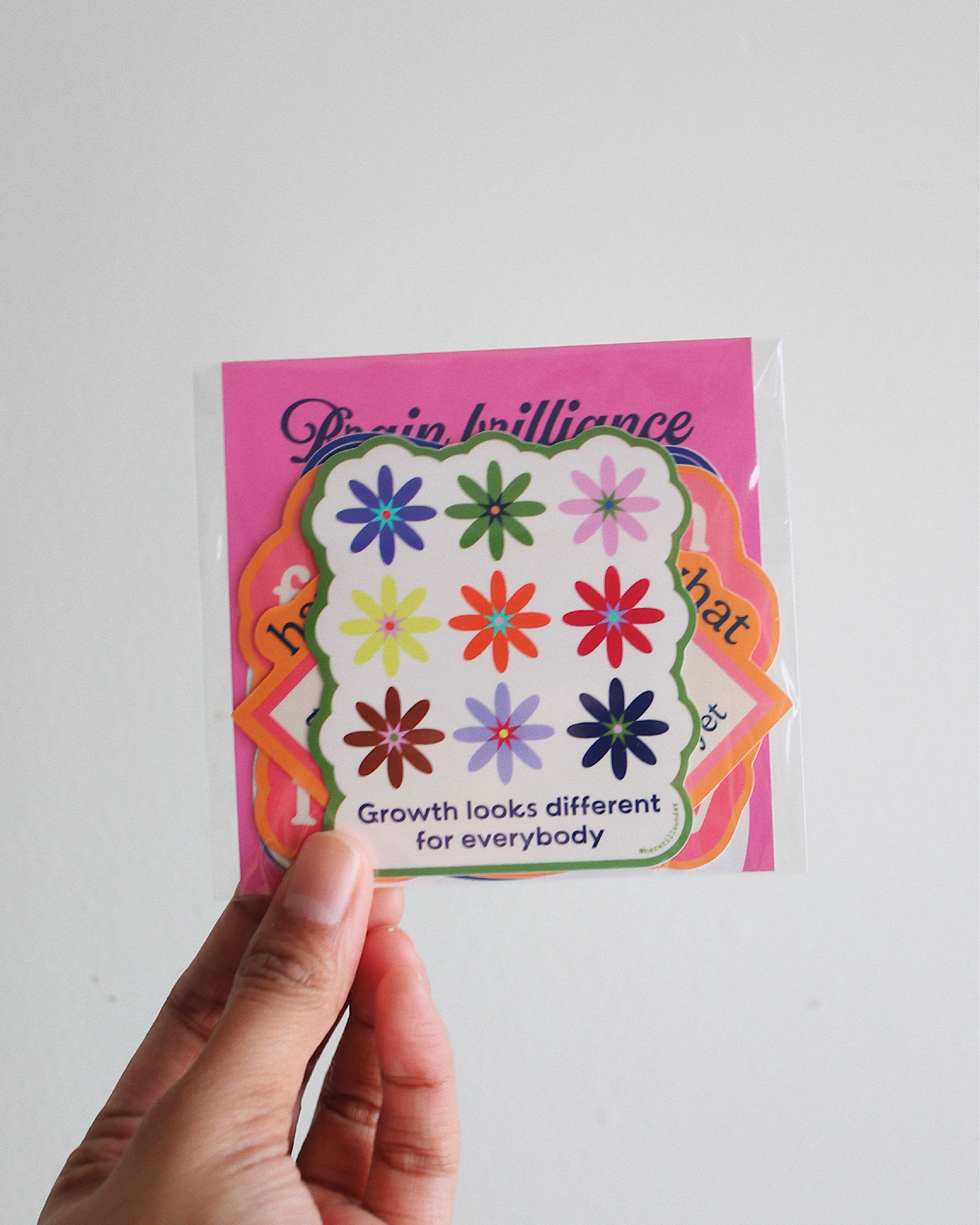 Brain Brilliance Sticker Set