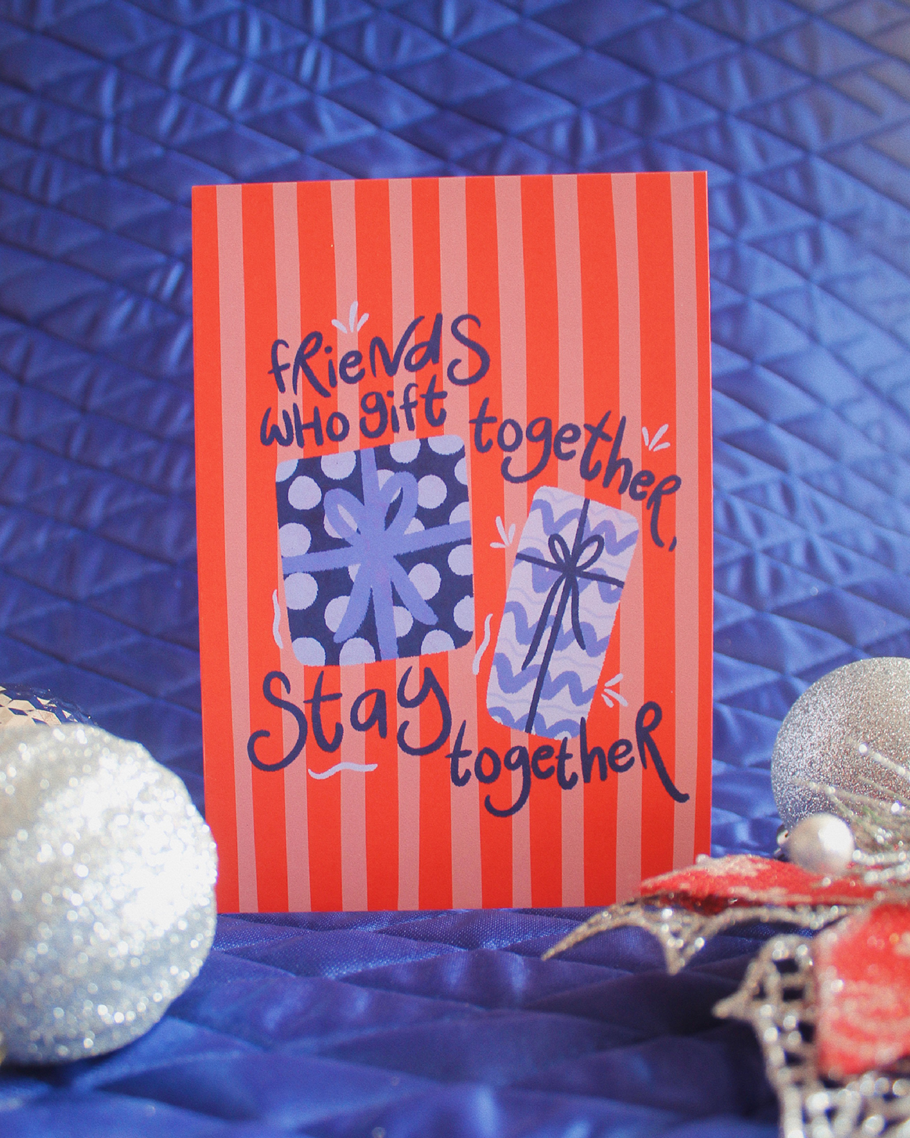 Friends Who Gift Together - Christmas Card