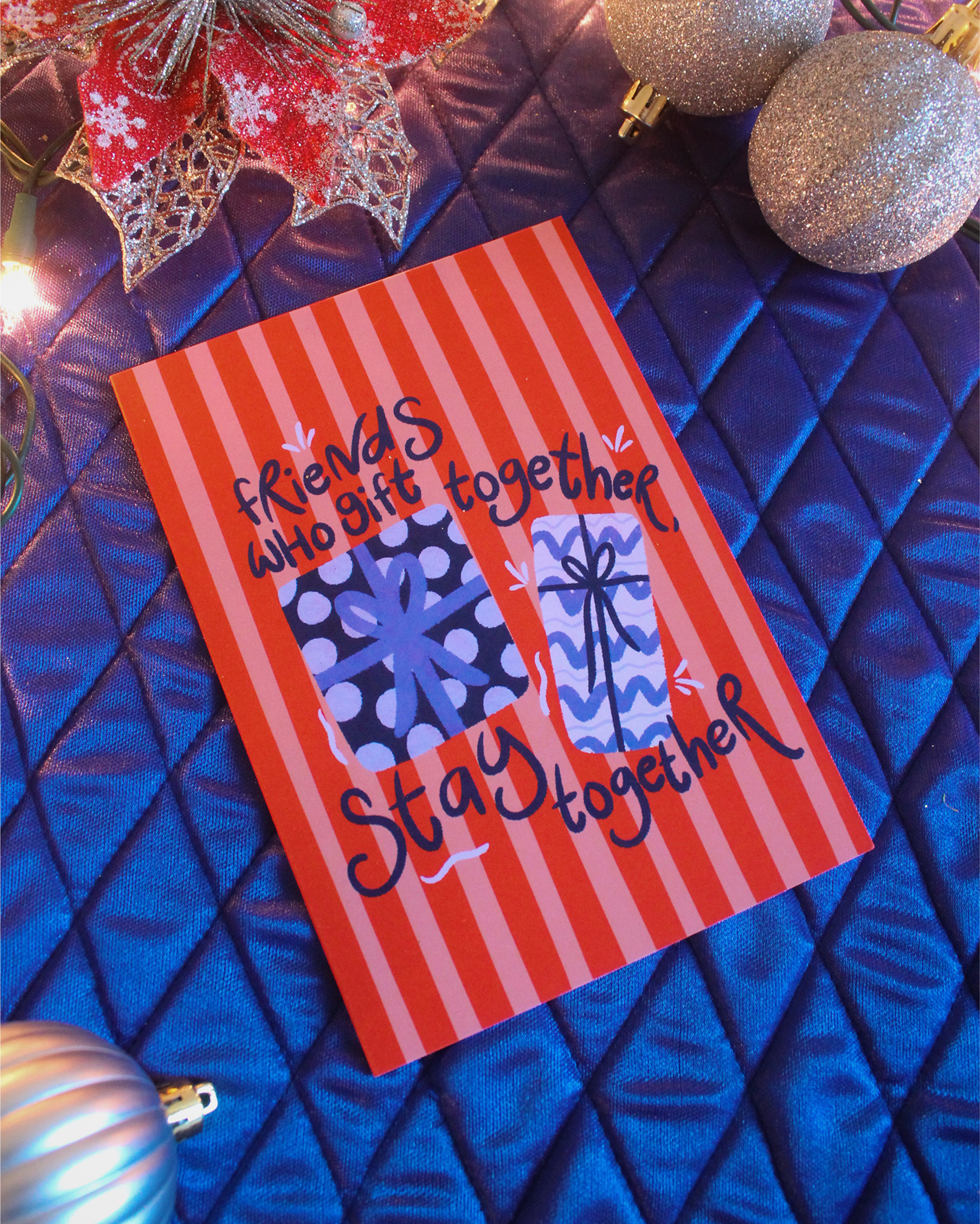 Friends Who Gift Together - Christmas Card