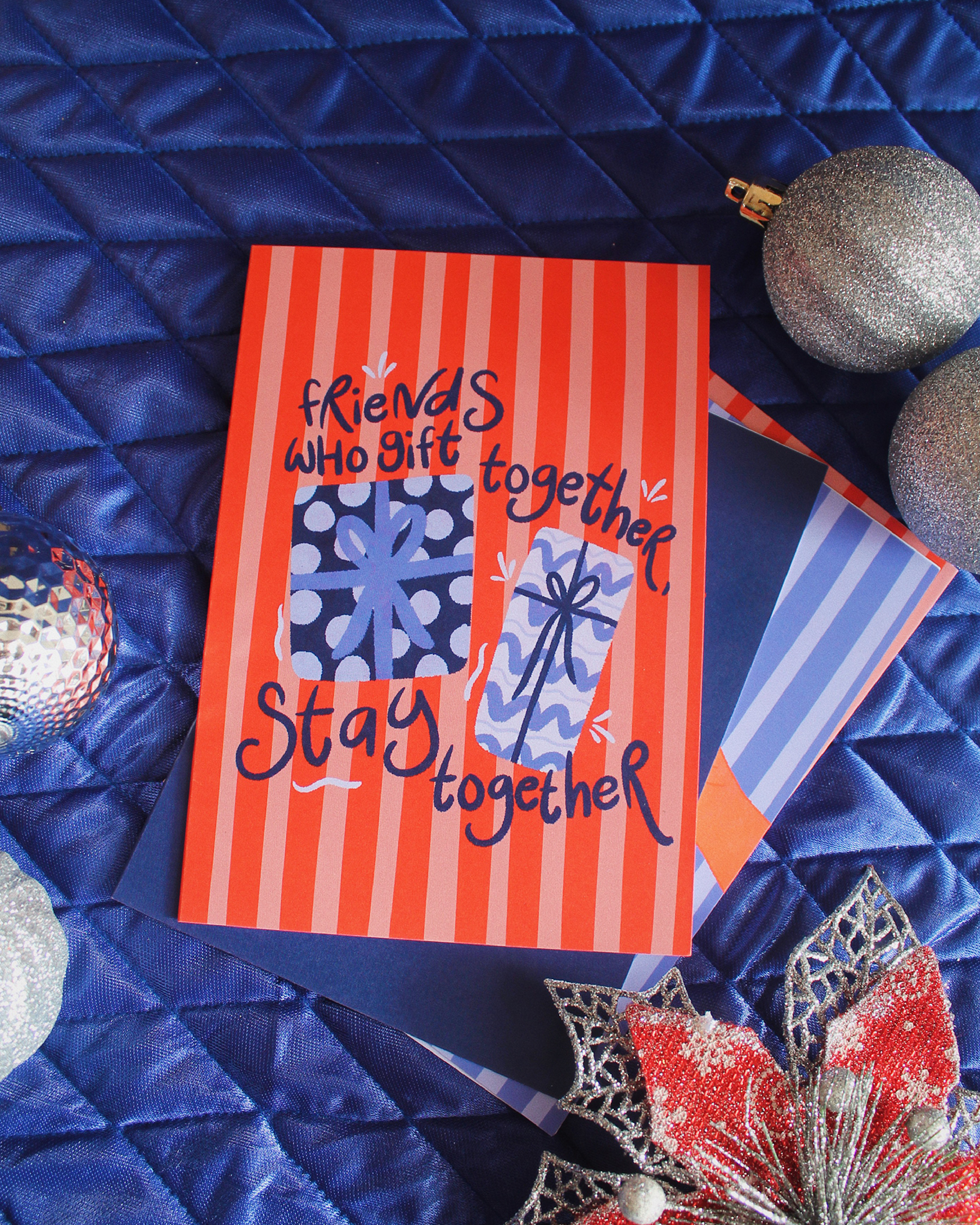 Merry Friendsmas Set - Christmas Card