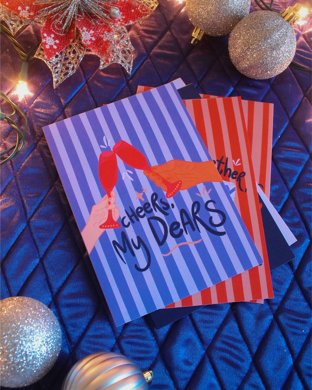 Merry Friendsmas Set - Christmas Card