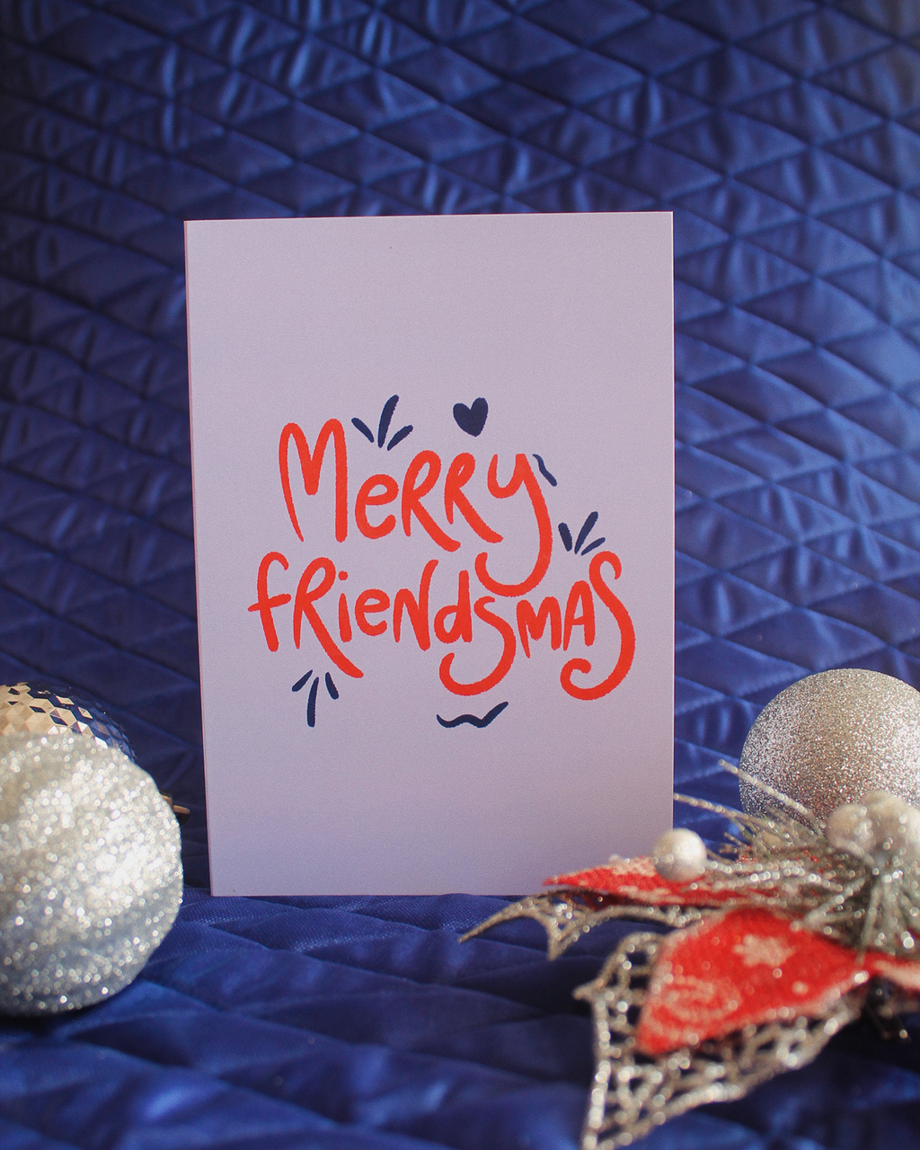 Merry Friendsmas - Christmas Card