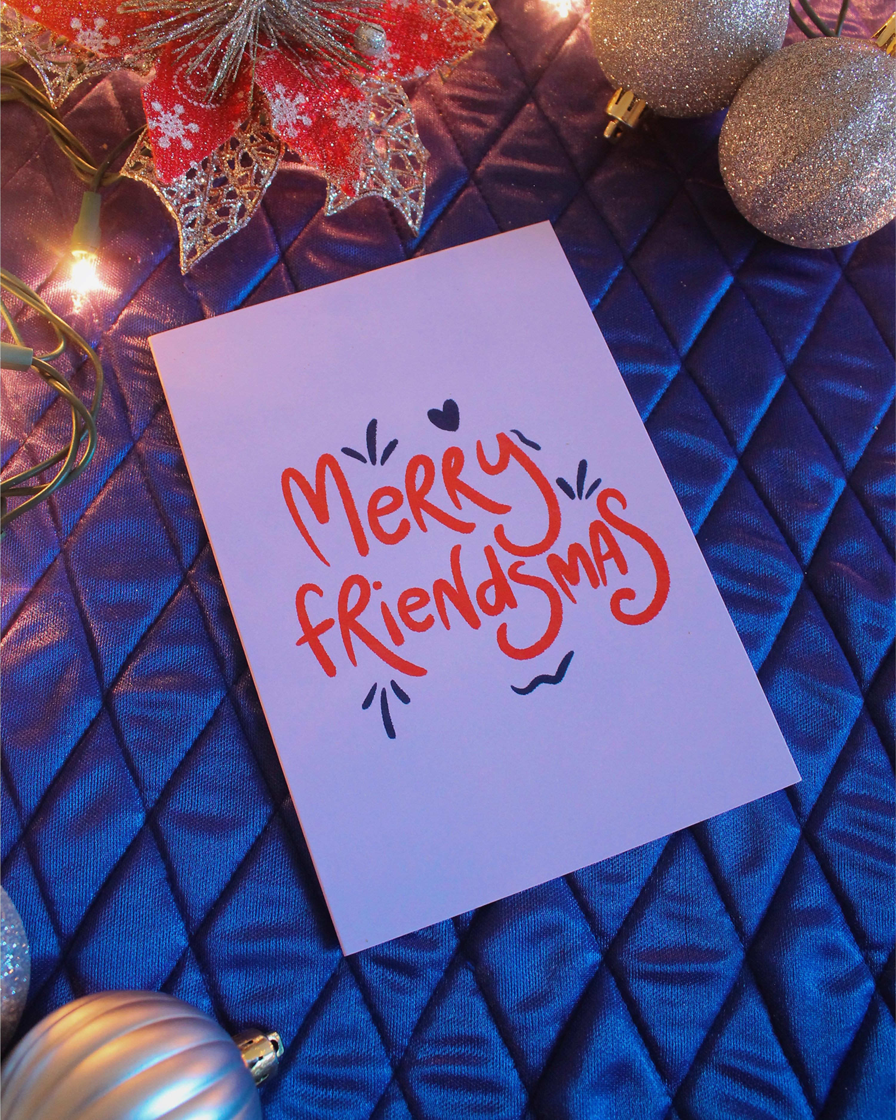 Merry Friendsmas Set - Christmas Card
