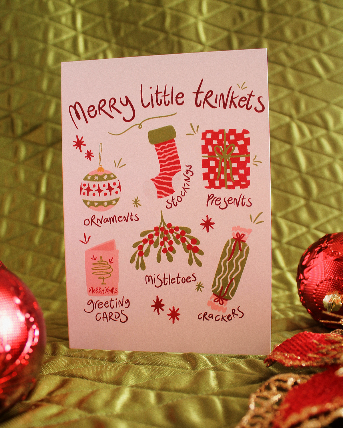 Merry Little Trinkets - Christmas Card