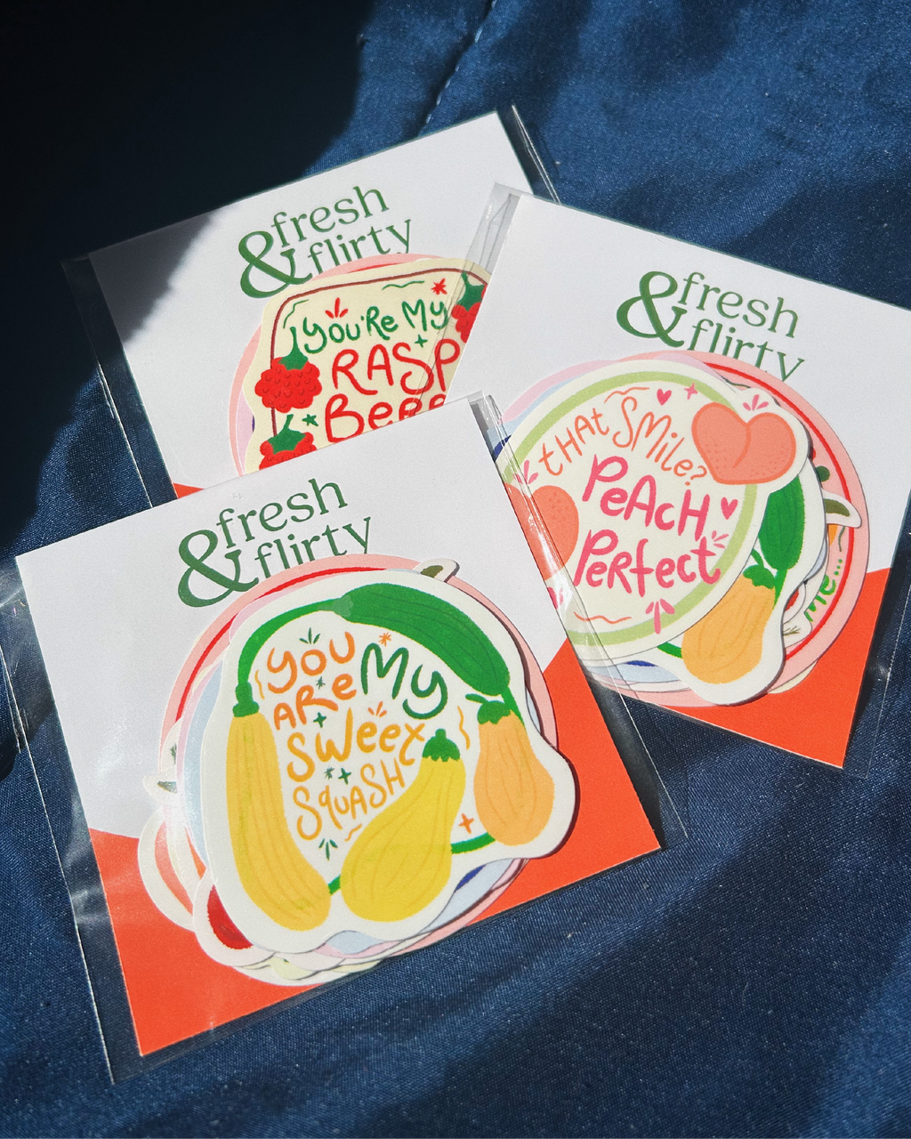 Fresh & Flirty Sticker Set