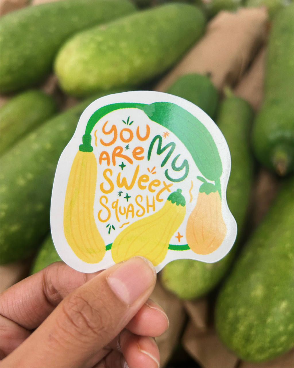 My Sweet Squash Sticker