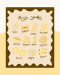 Pasta Shapes Art Print