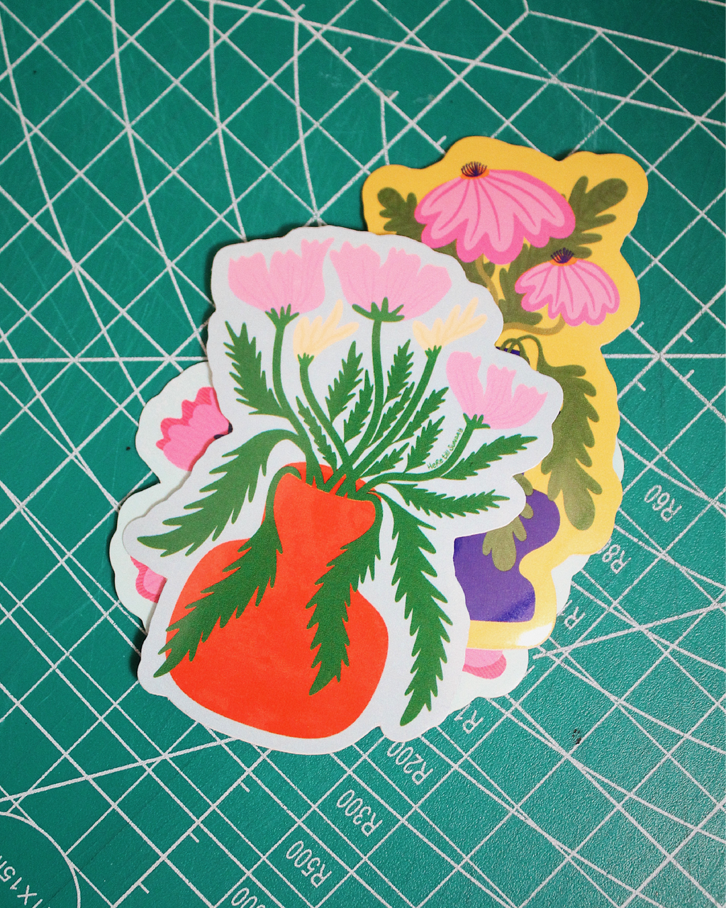 Peony Please Sticker
