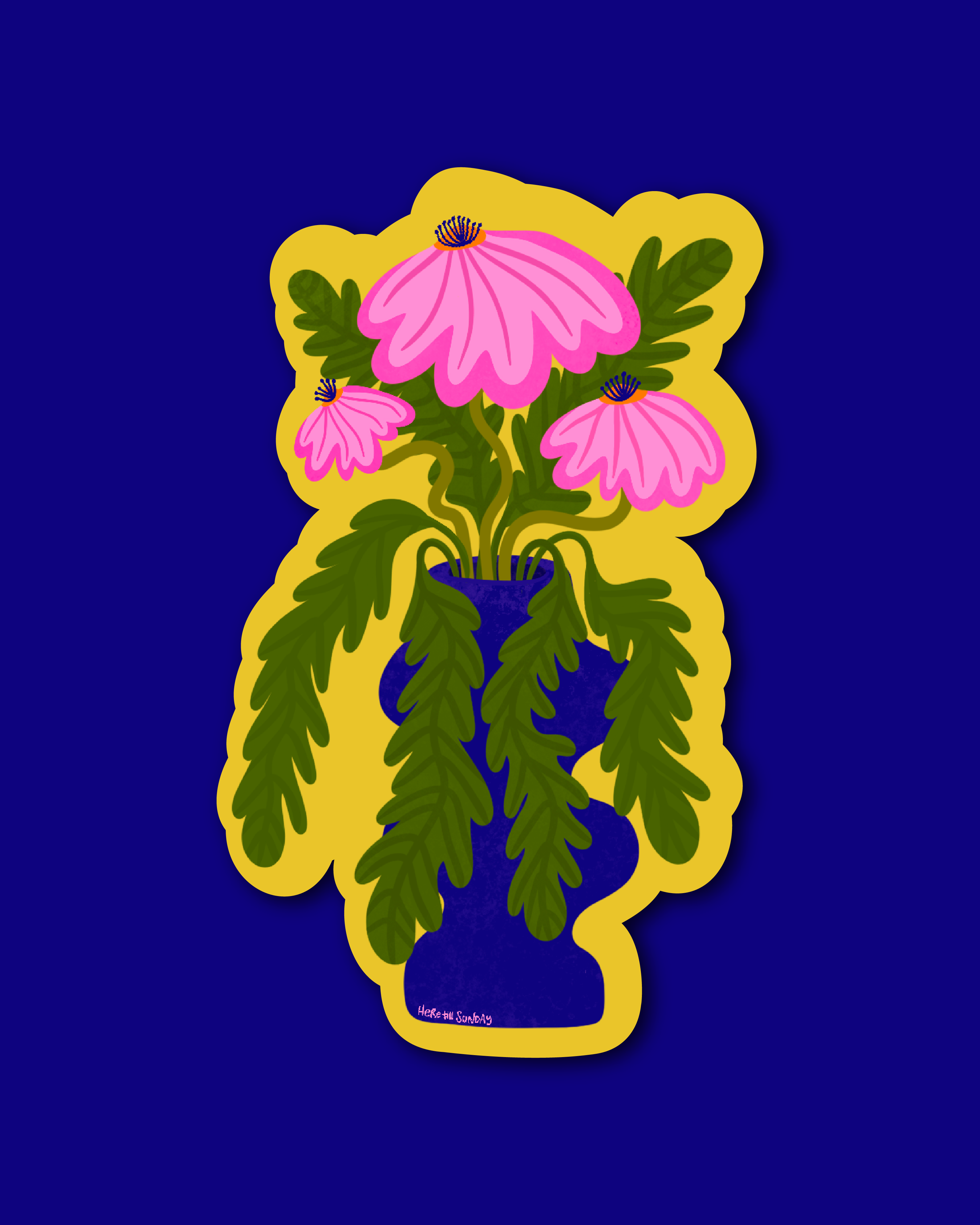 Poppy Dreams Sticker
