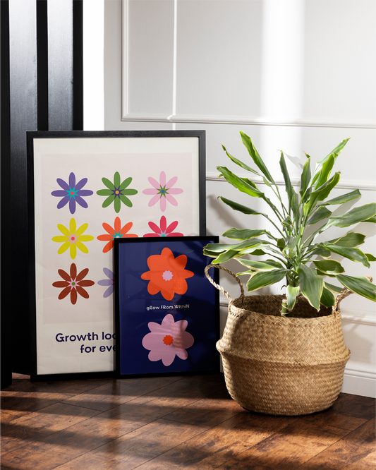 SET of 3 - The Growth Print