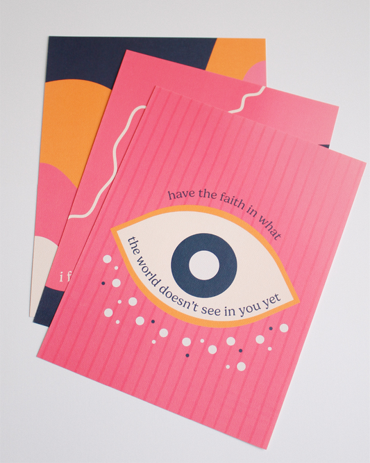SET of 3 - The Feeling Print