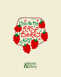 Raspberry Crush Sticker