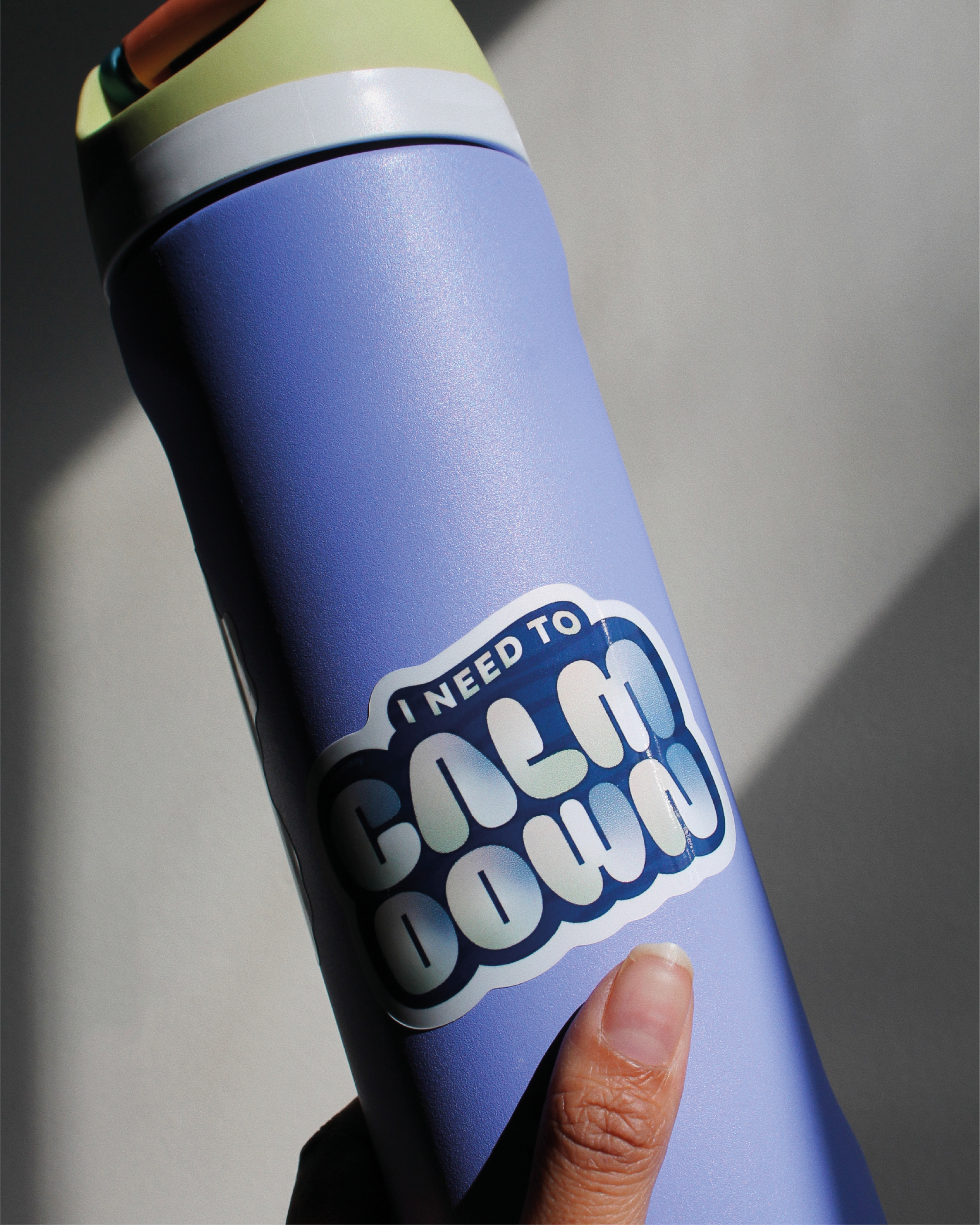 I Need to Calm Down Sticker
