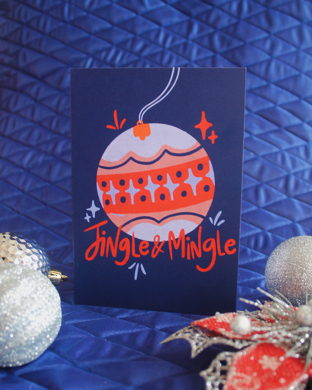 Jingle & Mingle - Christmas Card
