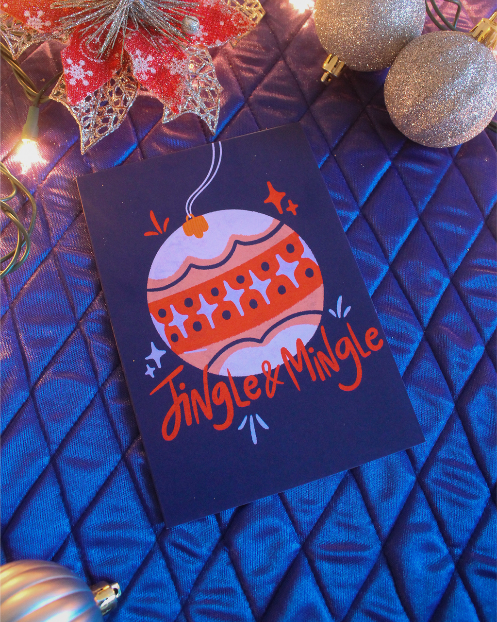 Jingle & Mingle - Christmas Card
