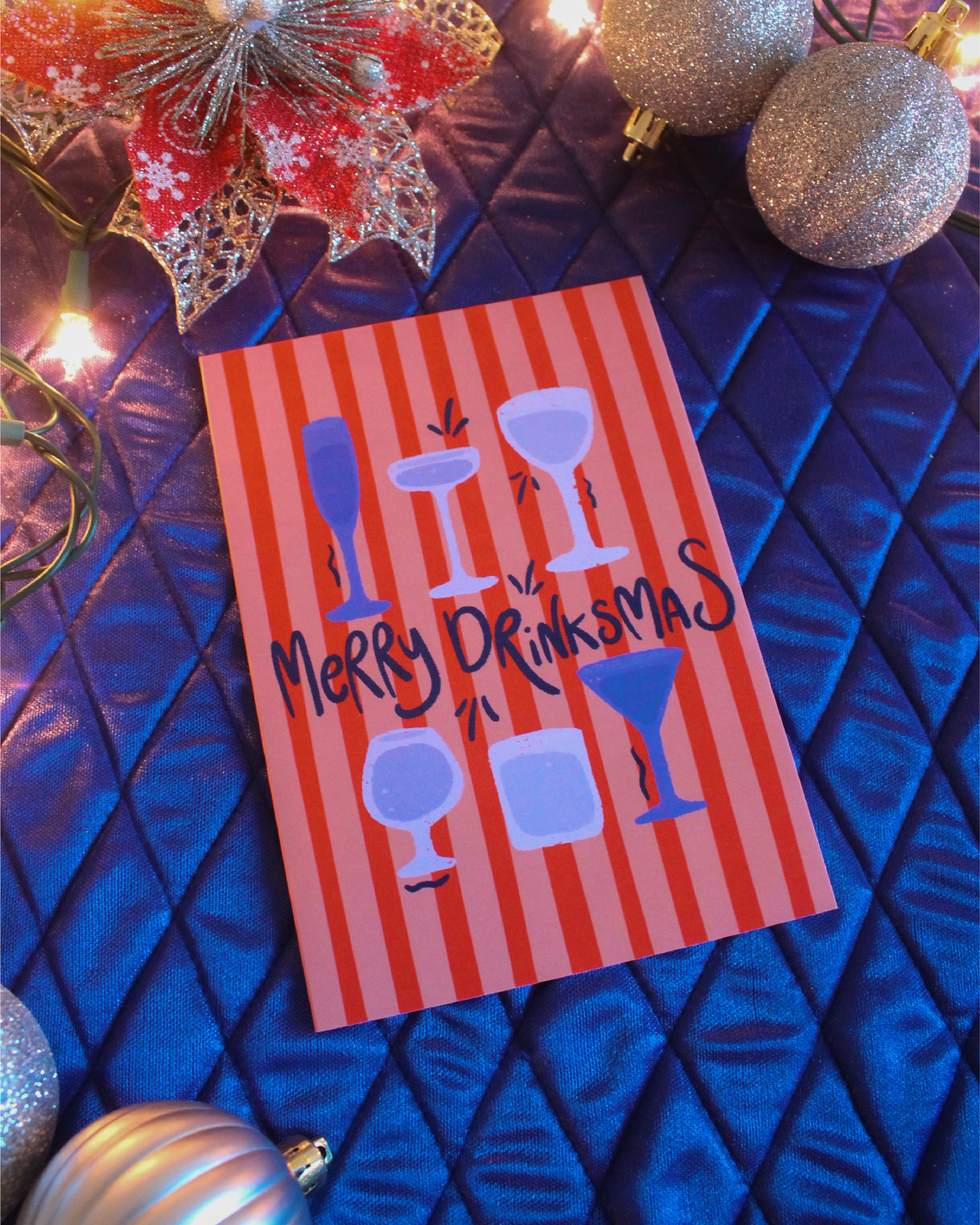 Merry Drinksmas - Christmas Card