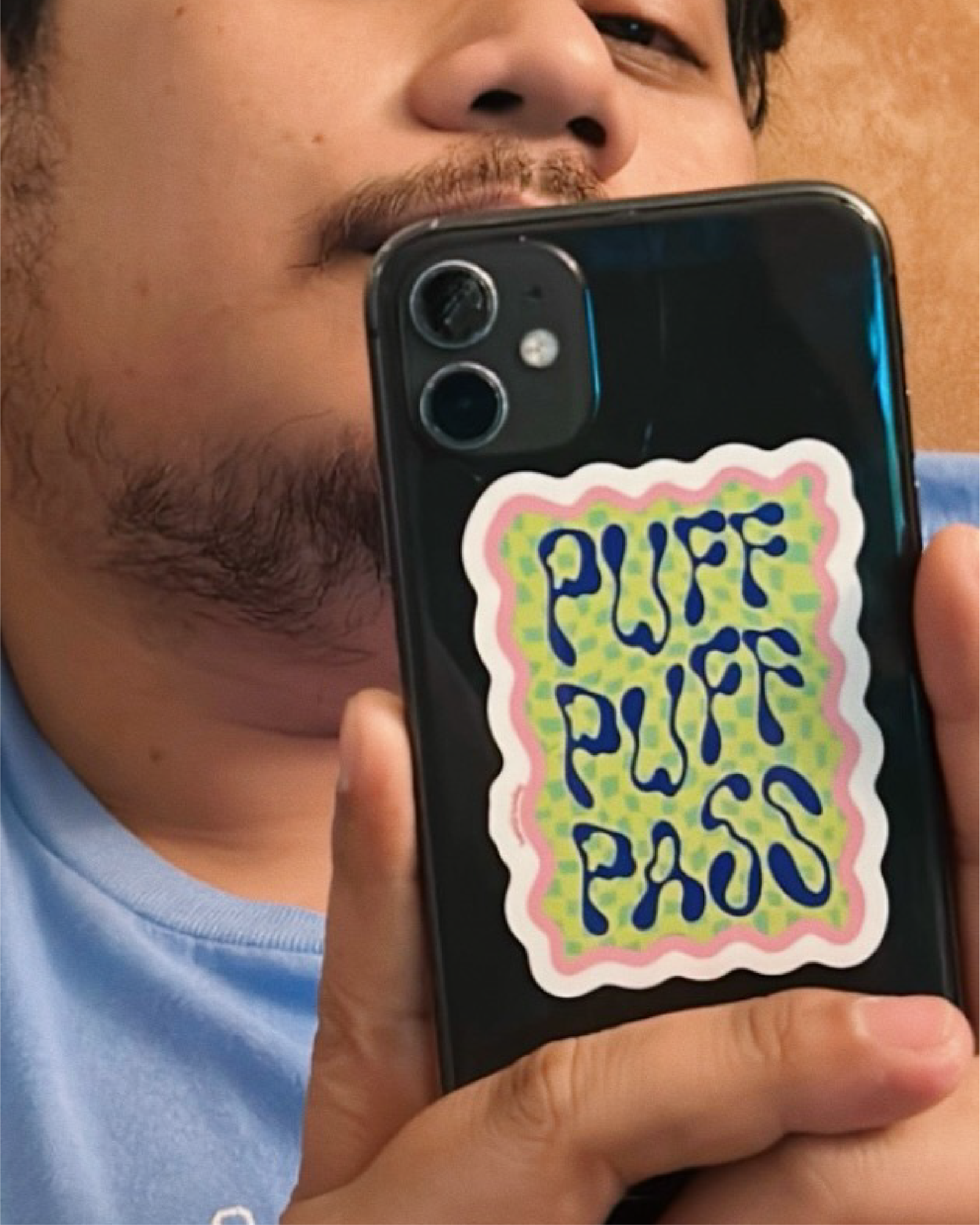 Puff Puff Pass Sticker