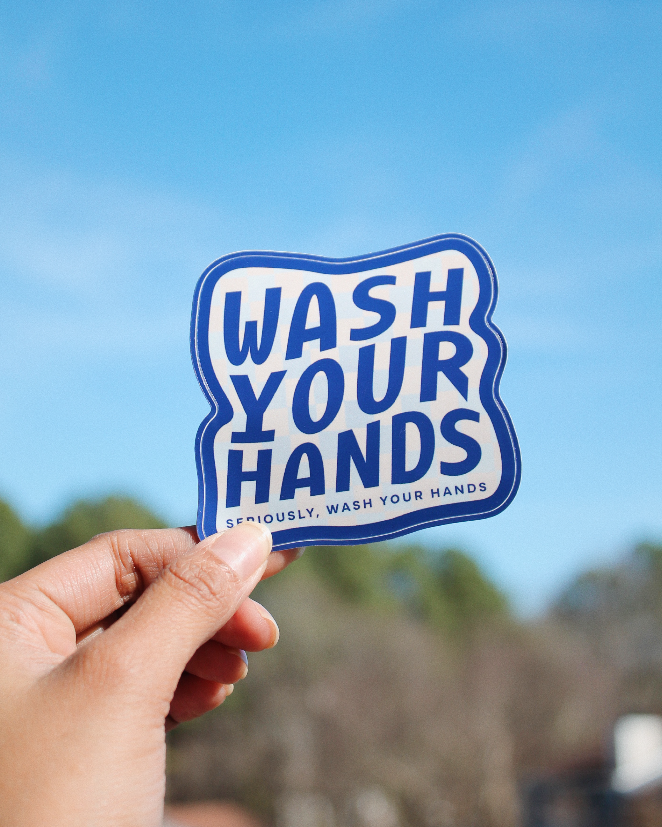 Wash Your Hands Sticker