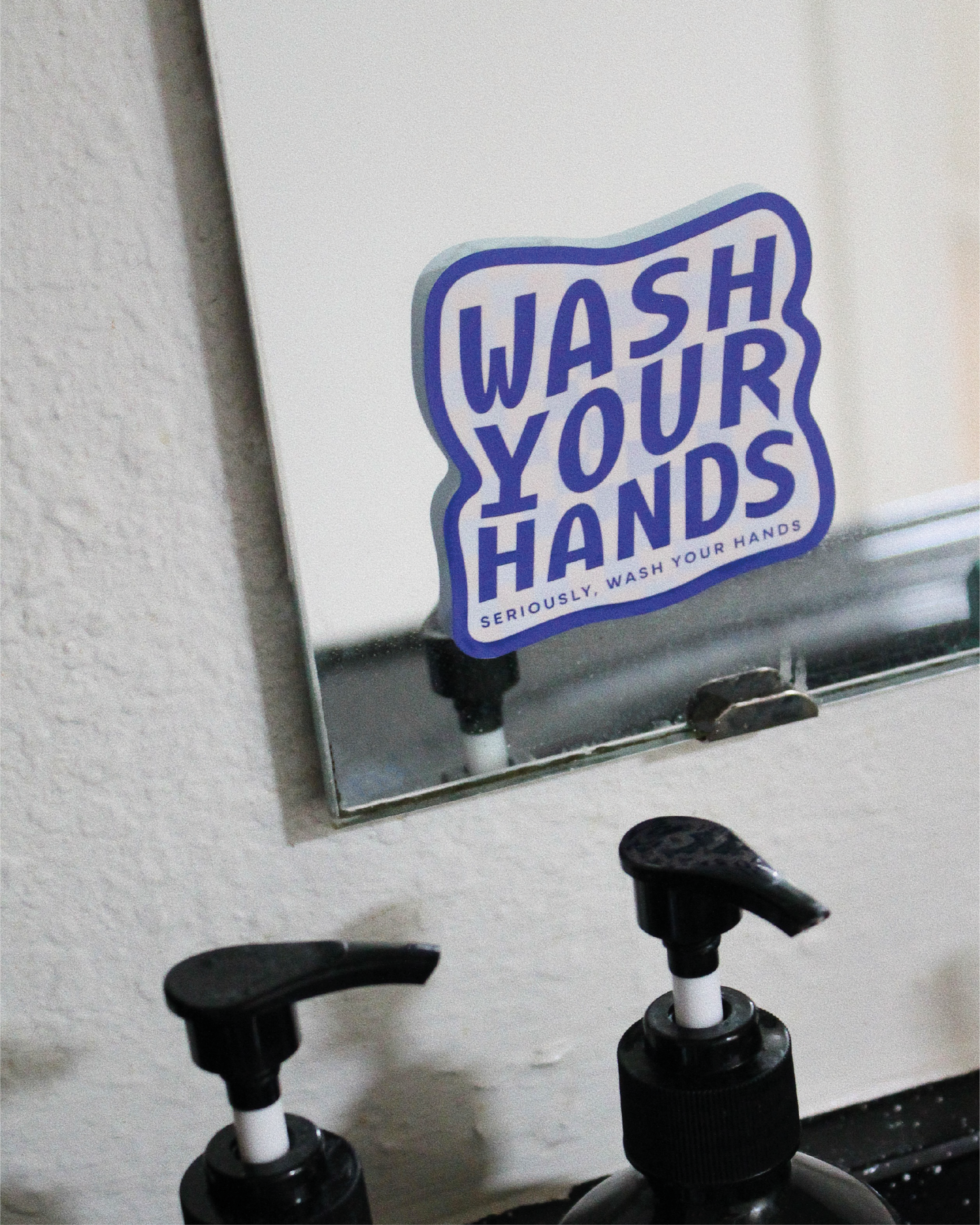 Wash Your Hands Sticker
