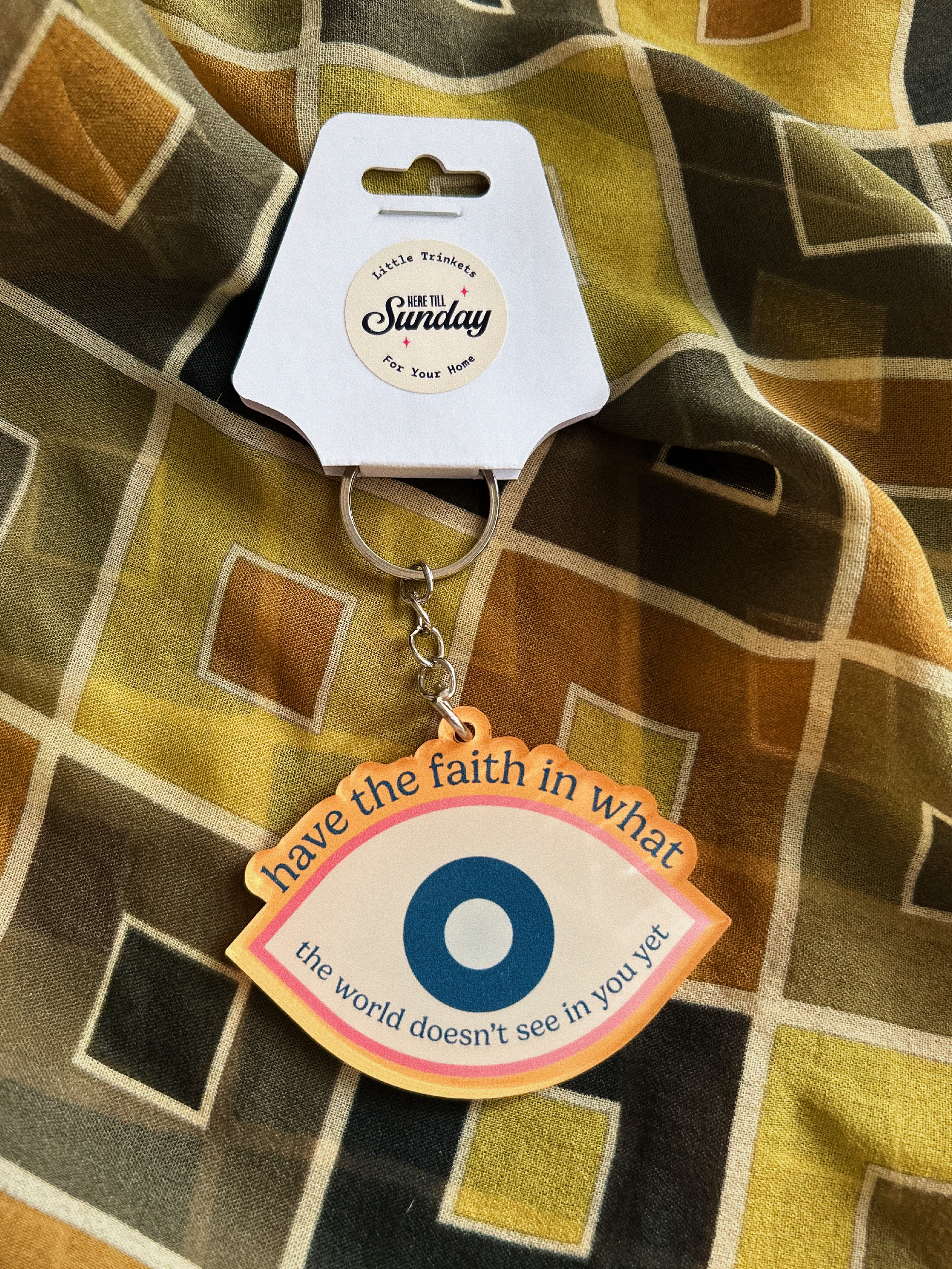Have the Faith Keychain