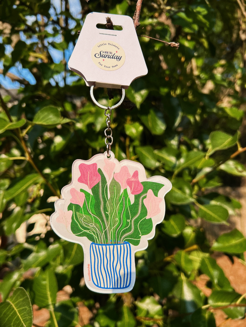 Bloom Baby Keychain