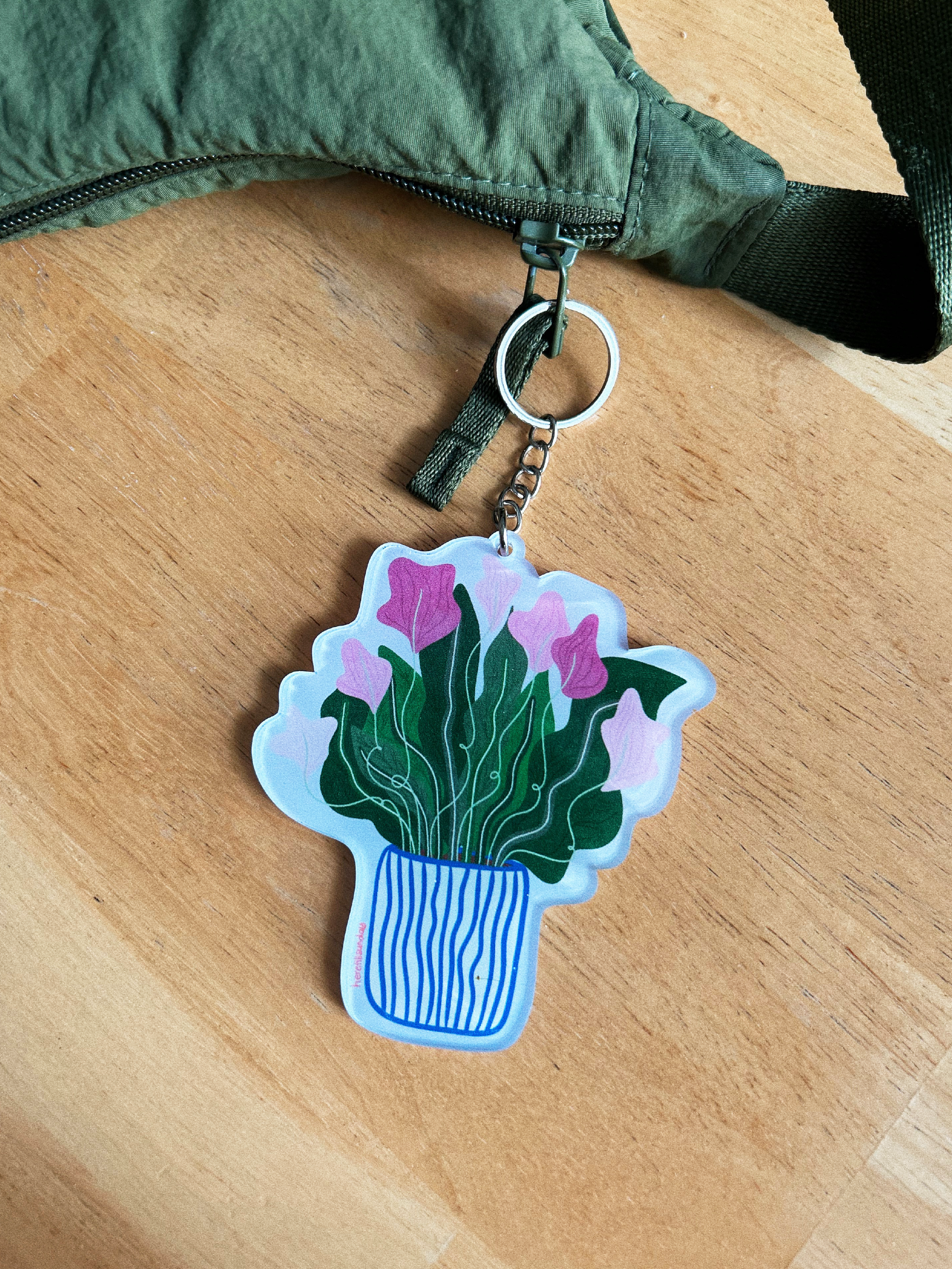Kembang No. 1 Keychain