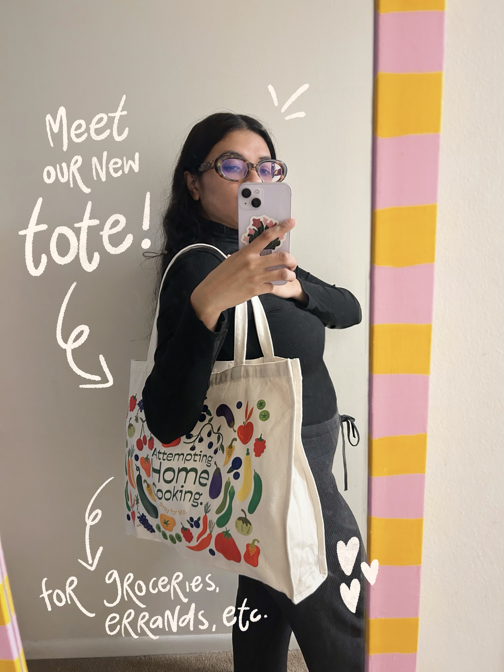 Attempting Home Cooking Tote Bag